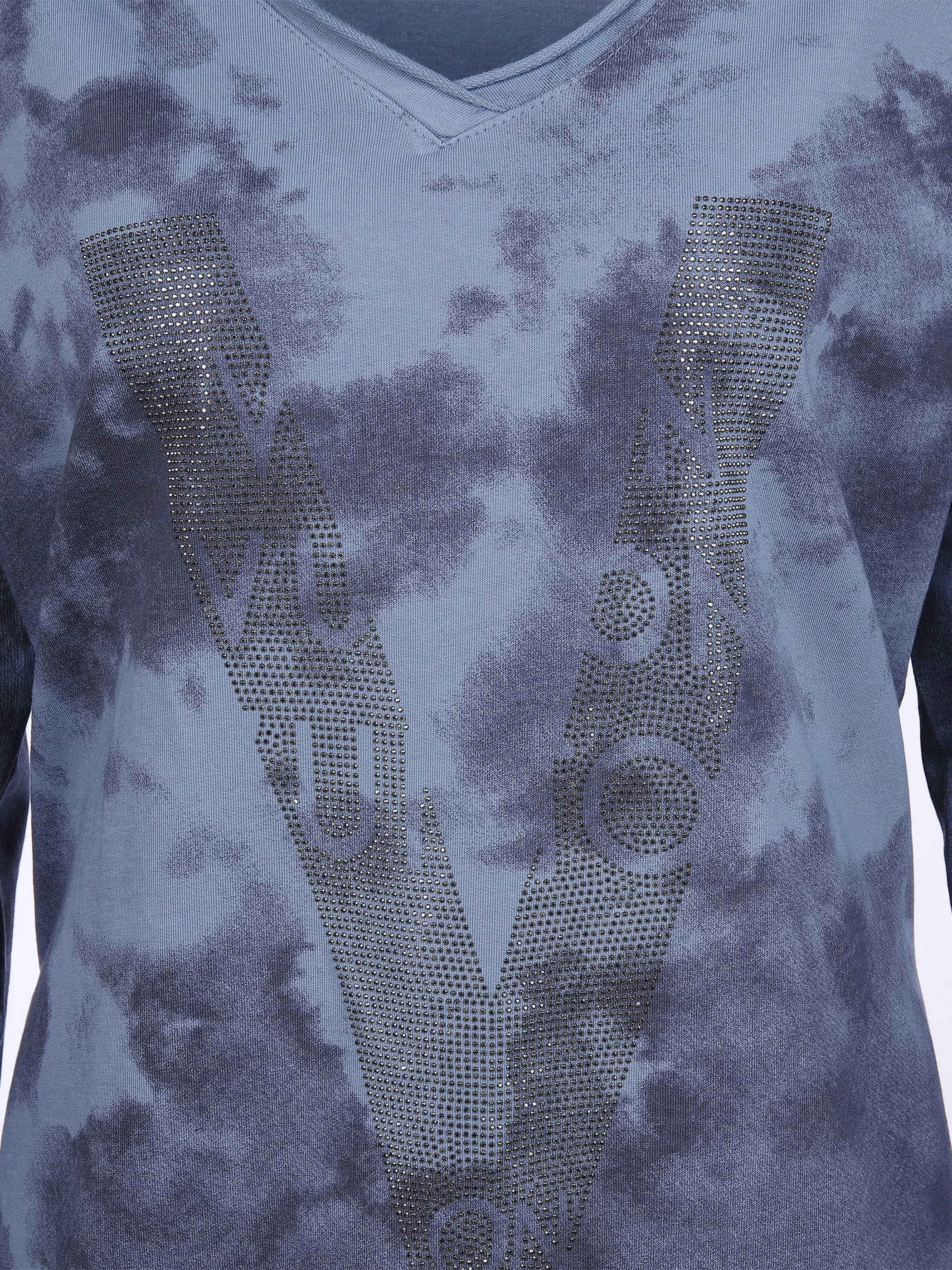 Sure Da-Shirt m Frontprint Blau 862771 DENIM BLUE 3 Sure Da-Shirt m Frontprint Blau 862771 DENIM BLUE 3
