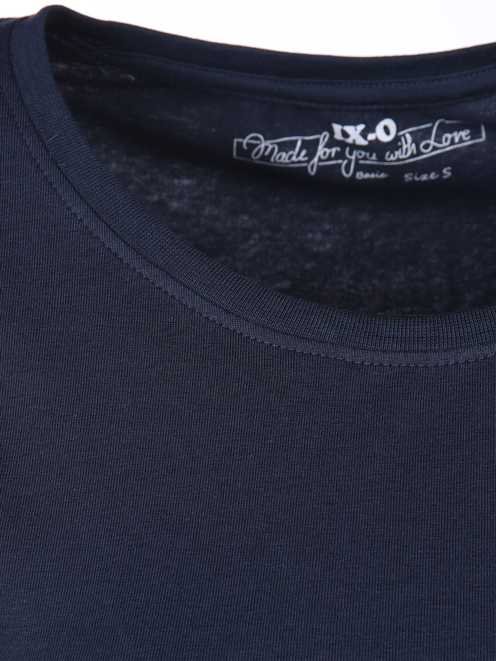 IX-O YF-Da- T-Shirt 1/2 Basic RH Blau 804314 NAVY 3