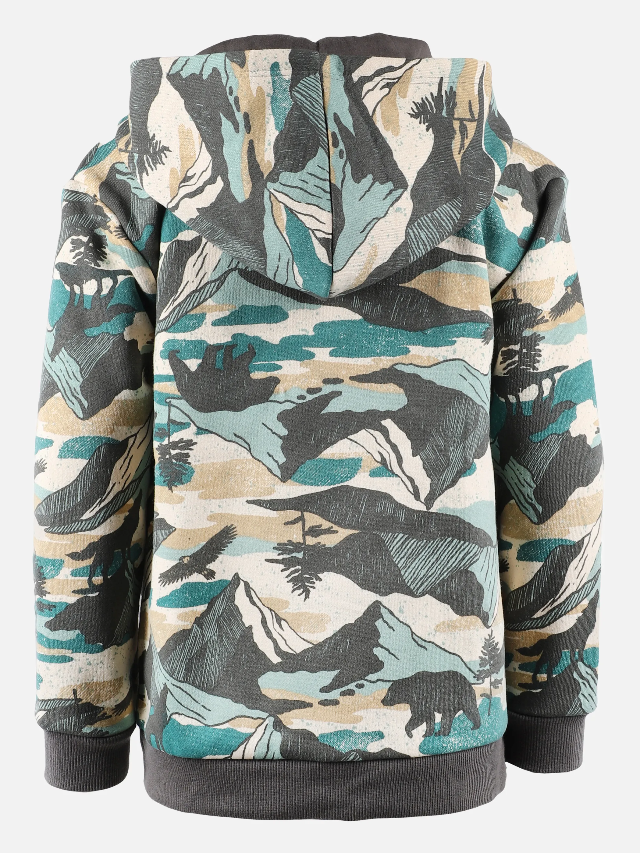 Stop + Go MB Hoodie in oliv Camouflage Grün 868308 OLIV 2