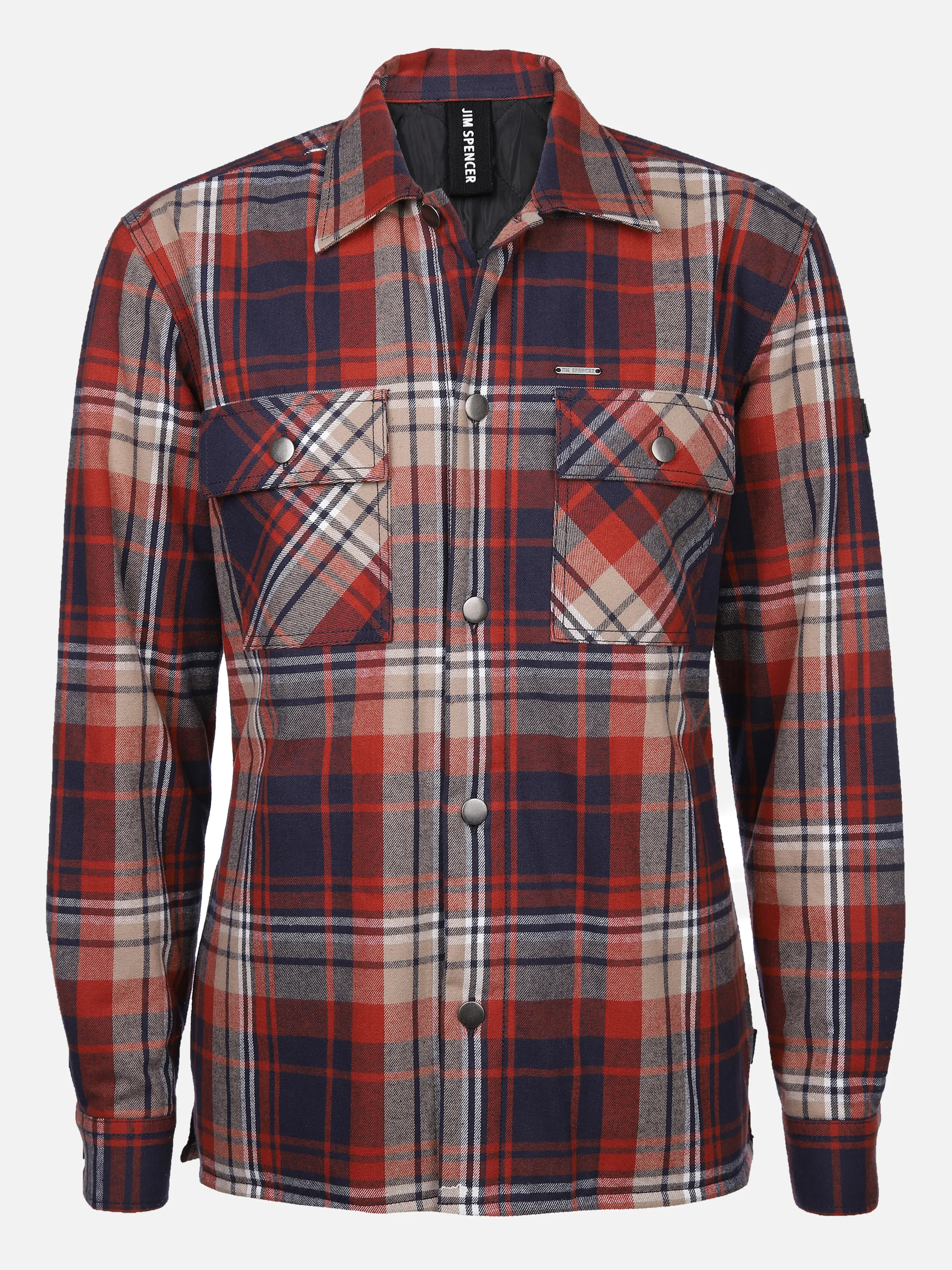Jim Spencer He. Overshirt Flanell Orange 867881 ORANGE 1 Jim Spencer He. Overshirt Flanell Orange 867881 ORANGE 1