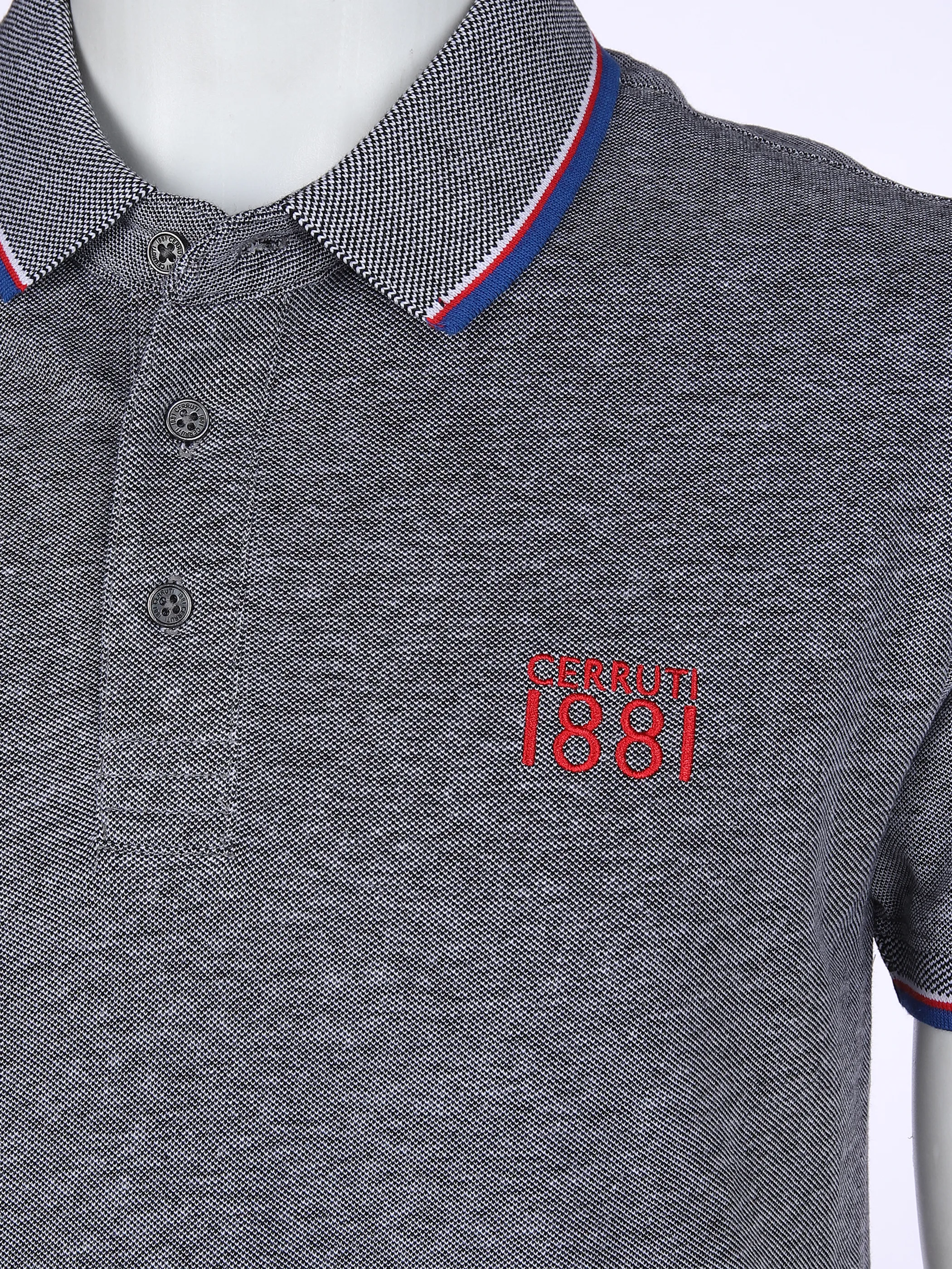 Cerruti 1881 He. Poloshirt 1/2 Arm Cerutti Schwarz 852934 BLACK 3 Cerruti 1881 He. Poloshirt 1/2 Arm Cerutti Schwarz 852934 BLACK 3