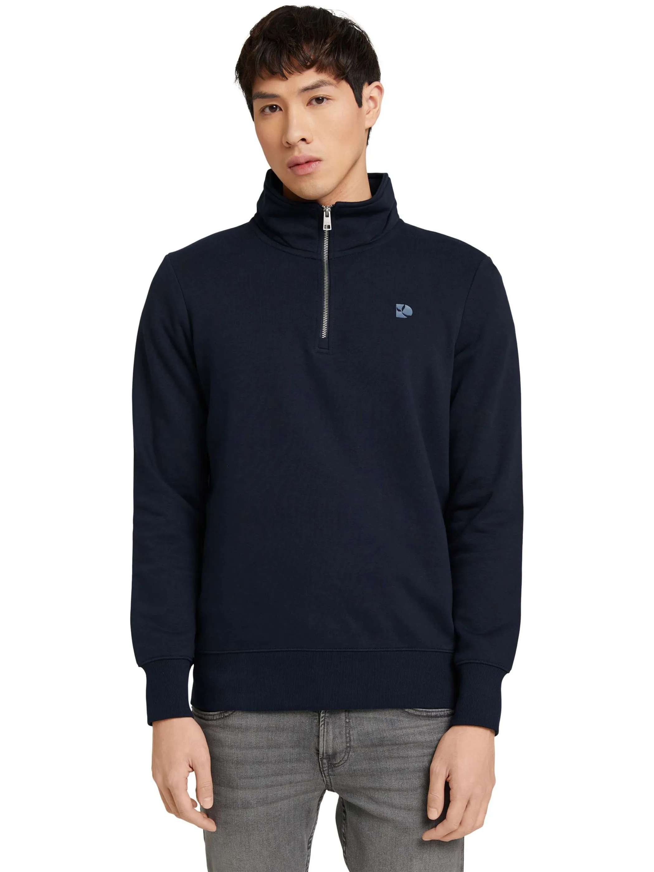 TT Denim 1030655 stand-up sweater Blau 862583 10668 4 TT Denim 1030655 stand-up sweater Blau 862583 10668 4