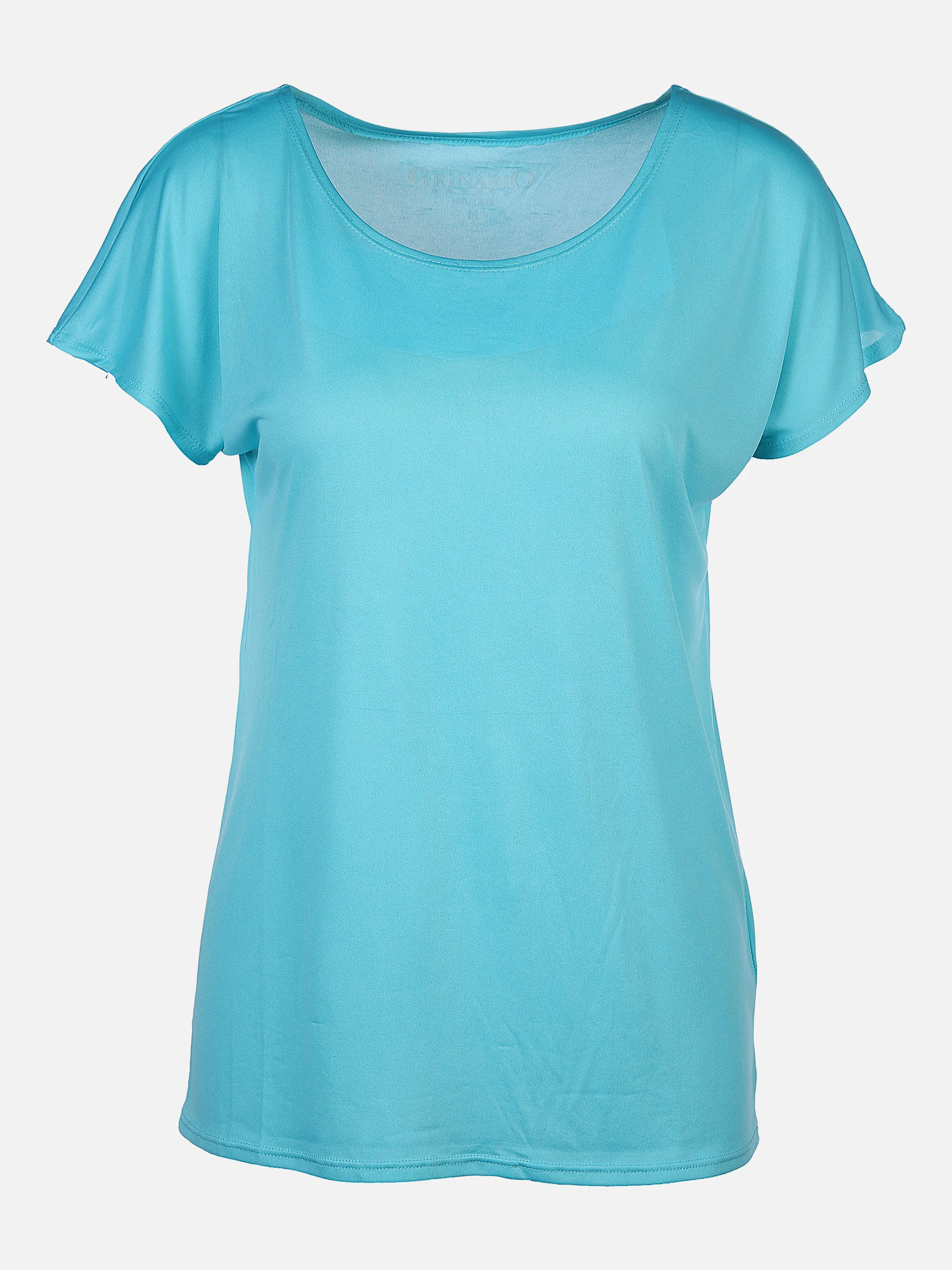Grinario Sports Da-Sport-T-Shirt, Rundhals Blau 861368 BLAU 1 Grinario Sports Da-Sport-T-Shirt, Rundhals Blau 861368 BLAU 1