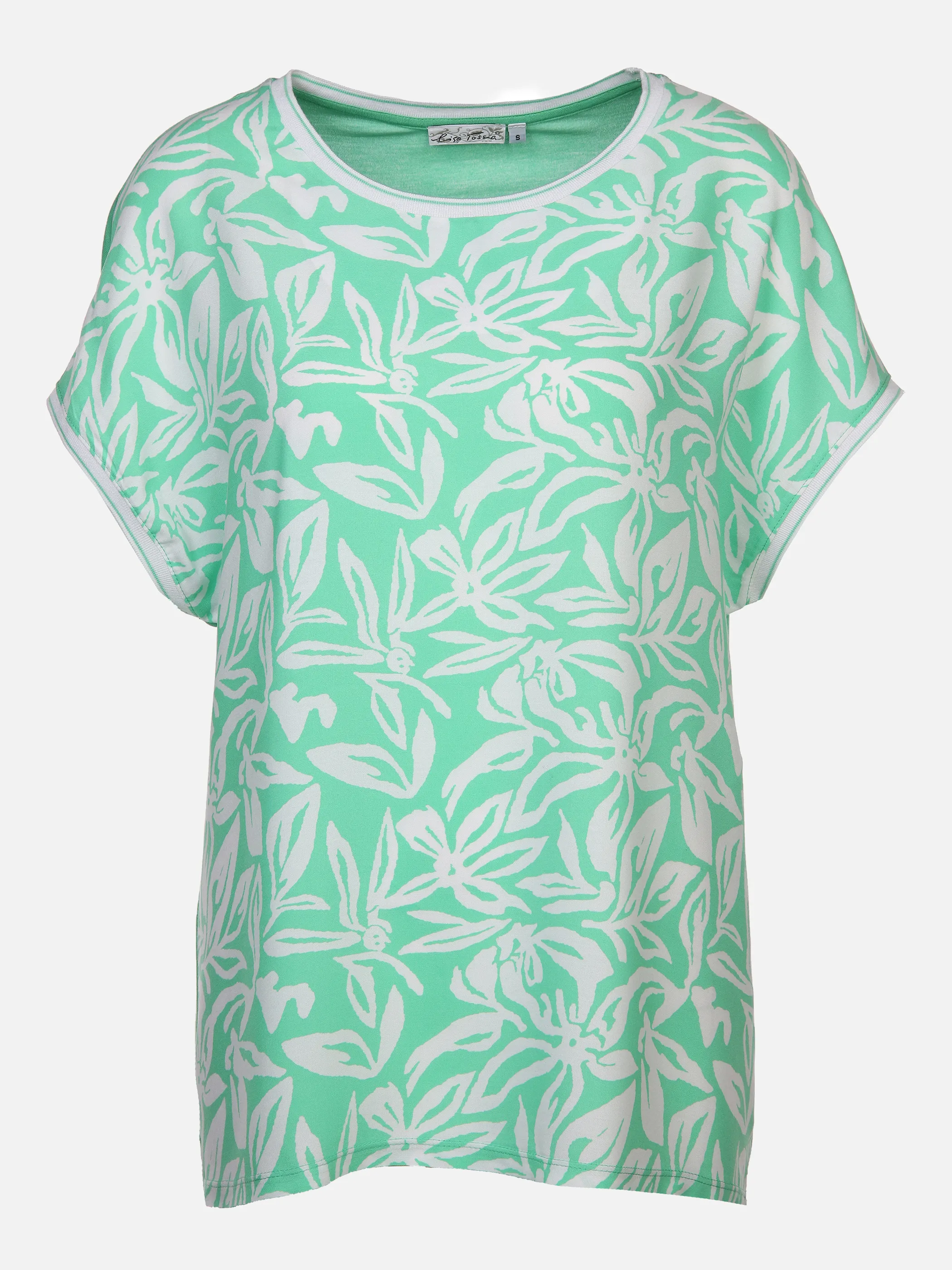 Lisa Tossa Da-T-Shirt m.Alloverprint Grün 877826 SEE GRÜN 1 Lisa Tossa Da-T-Shirt m.Alloverprint Grün 877826 SEE GRÜN 1