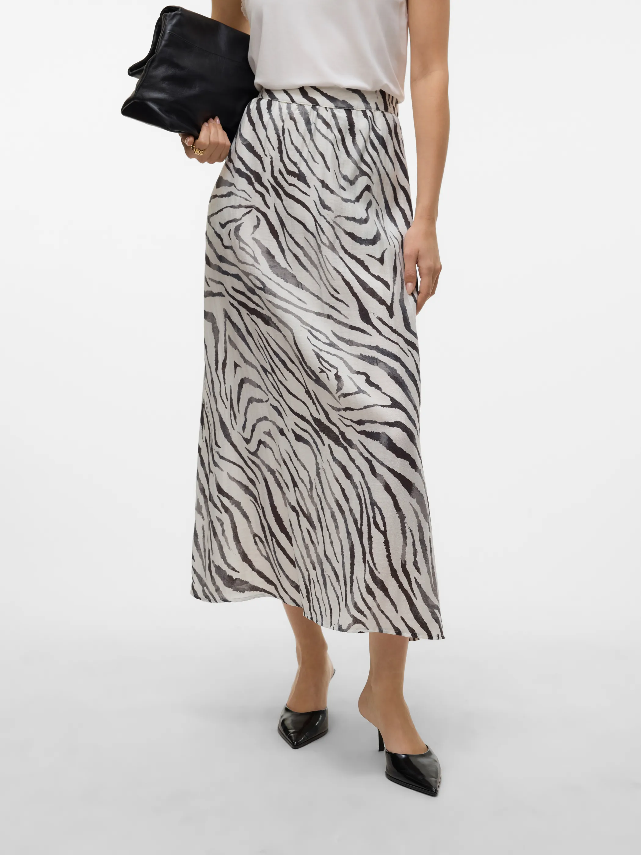Vero Moda 10330054 VMDORA DESY MW ANKLE Weiß 908957 178857001 3