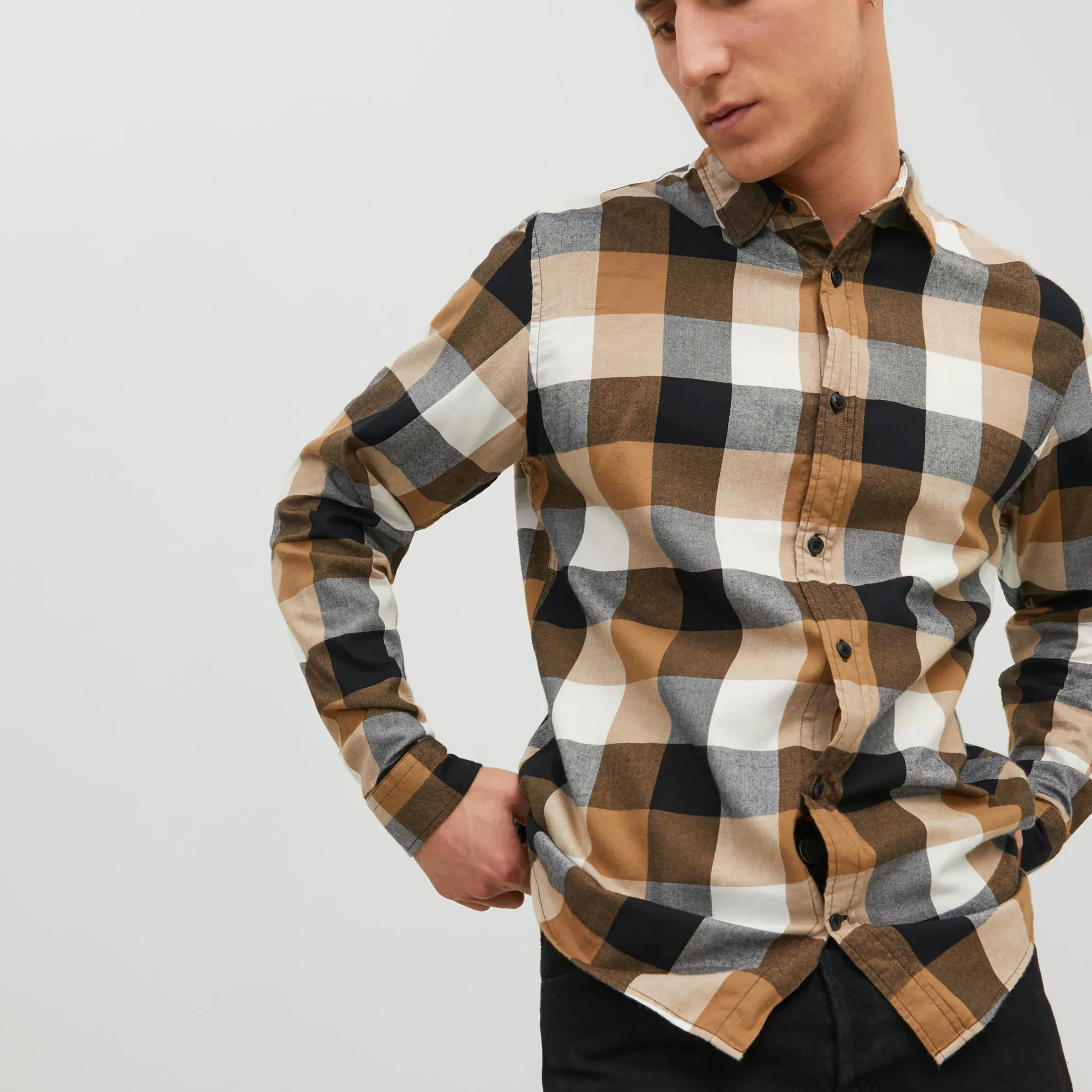 Jack Jones 12235965 JJEBUFFALO TWILL SHIR Braun 878871 176067 4 Jack Jones 12235965 JJEBUFFALO TWILL SHIR Braun 878871 176067 4