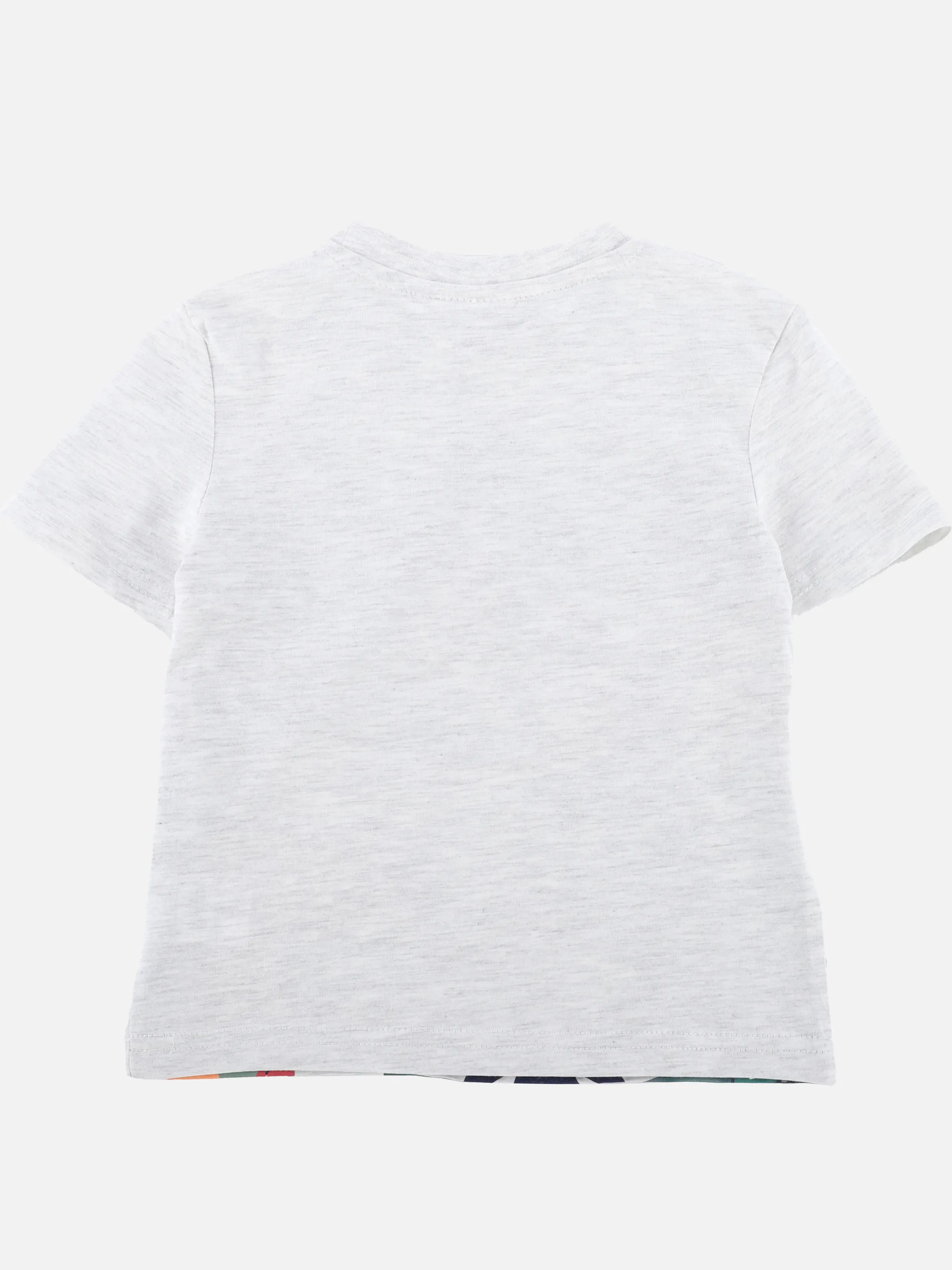 Stop + Go KJ T-Shirt mit Frontdruck in grau melange Silber 890049 HELLGRAU 2