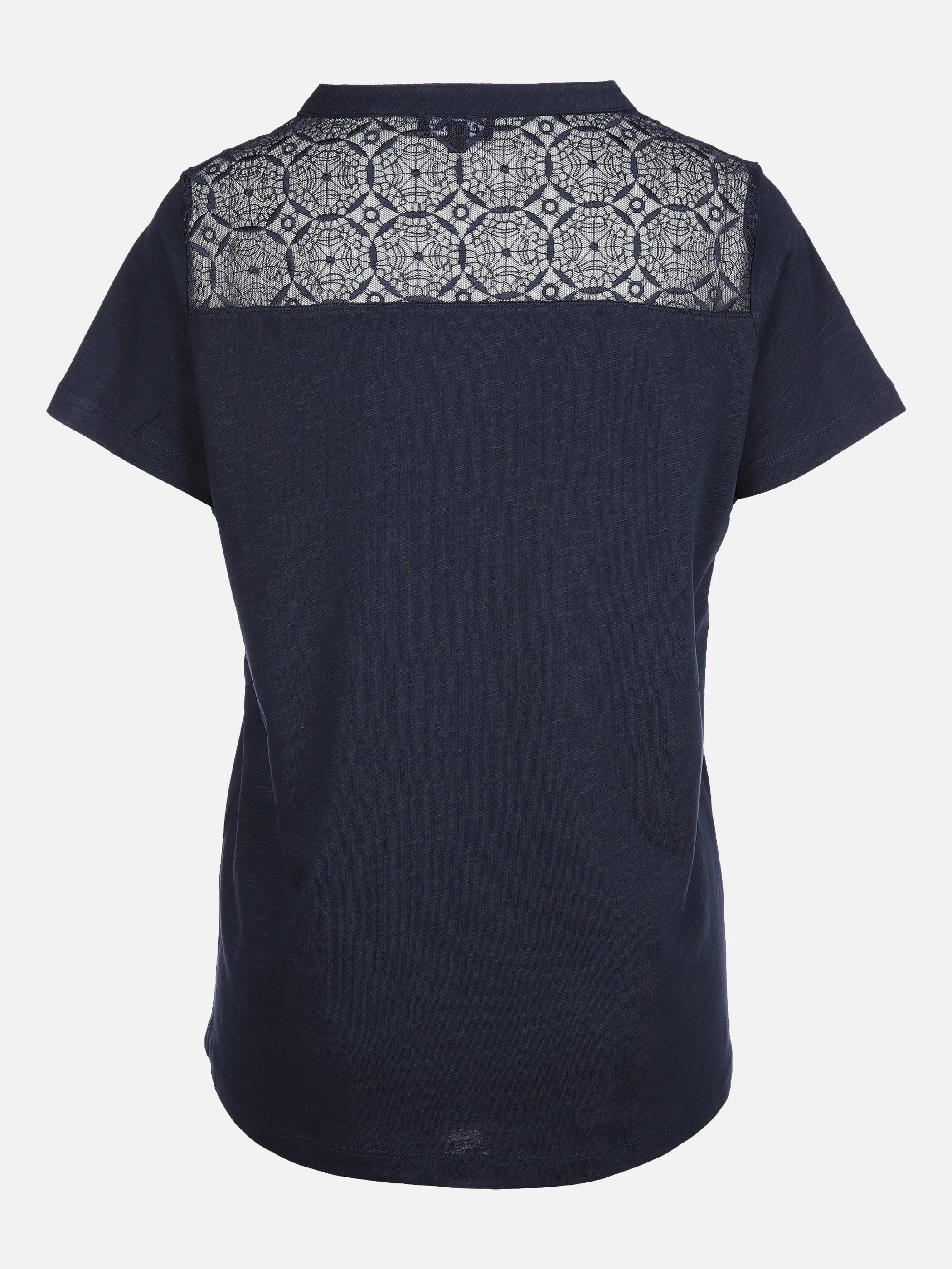 Lisa Tossa Da-T-Shirt in Materialmix Blau 864812 MARINE 2 Lisa Tossa Da-T-Shirt in Materialmix Blau 864812 MARINE 2