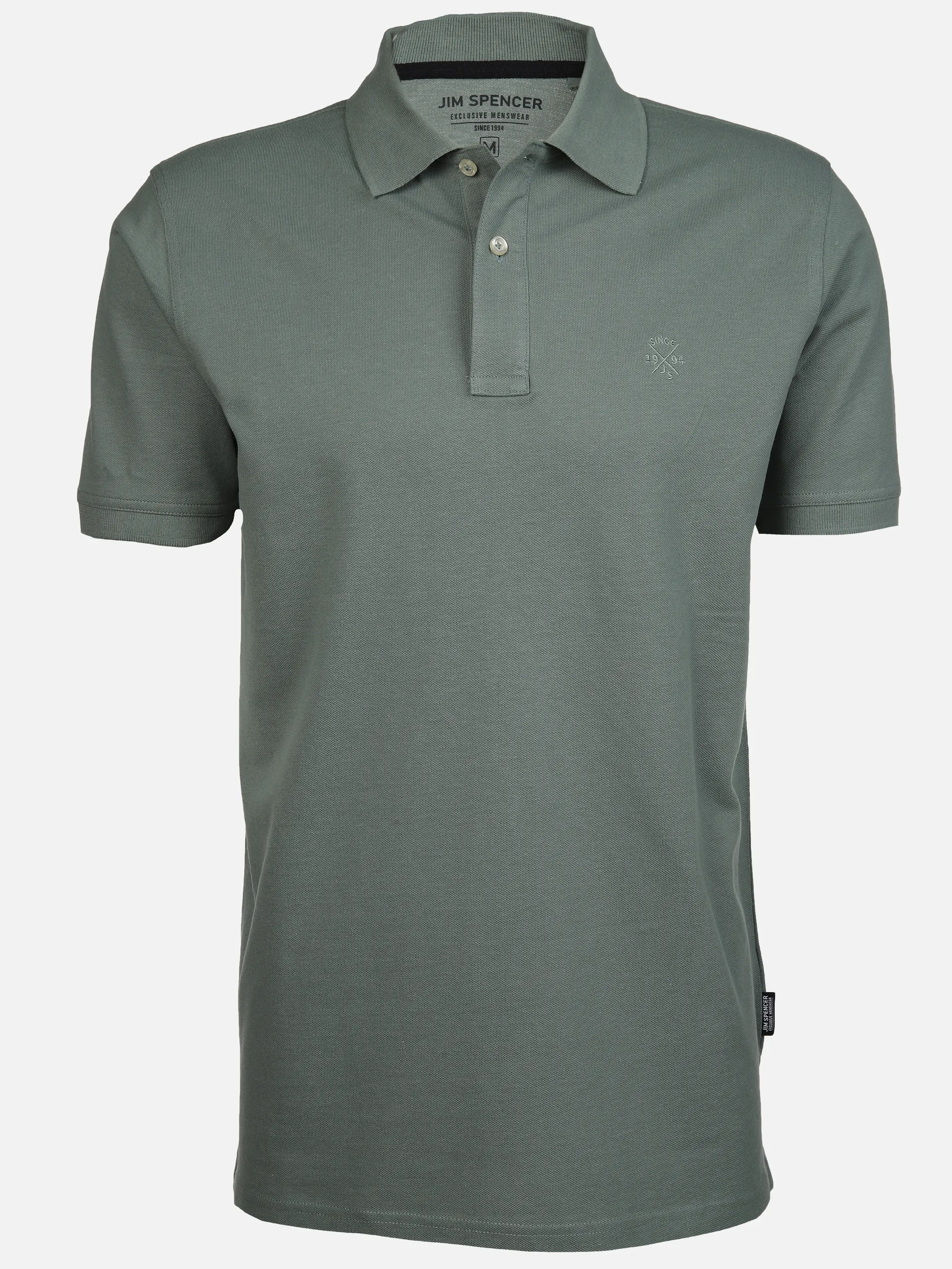 Jim Spencer He. Poloshirt 1/2 Arm uni basic Grün 890325 LIGHTGREEN 1