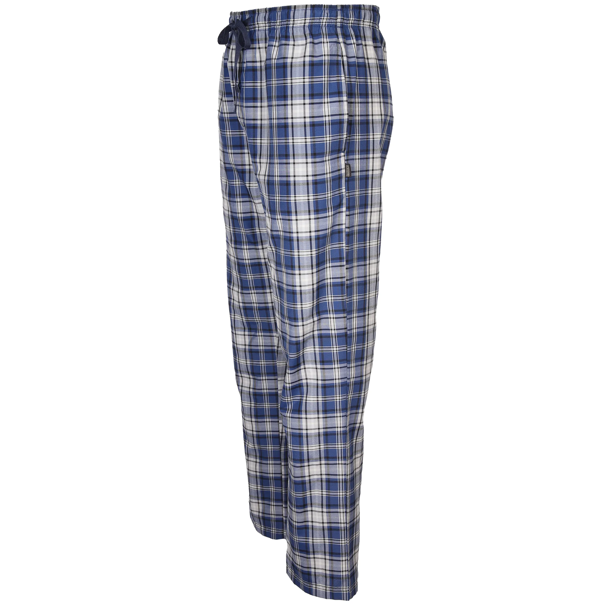 Schlafanzughose | BLAU | Optik 881545-blau in | Herren karierter noSize