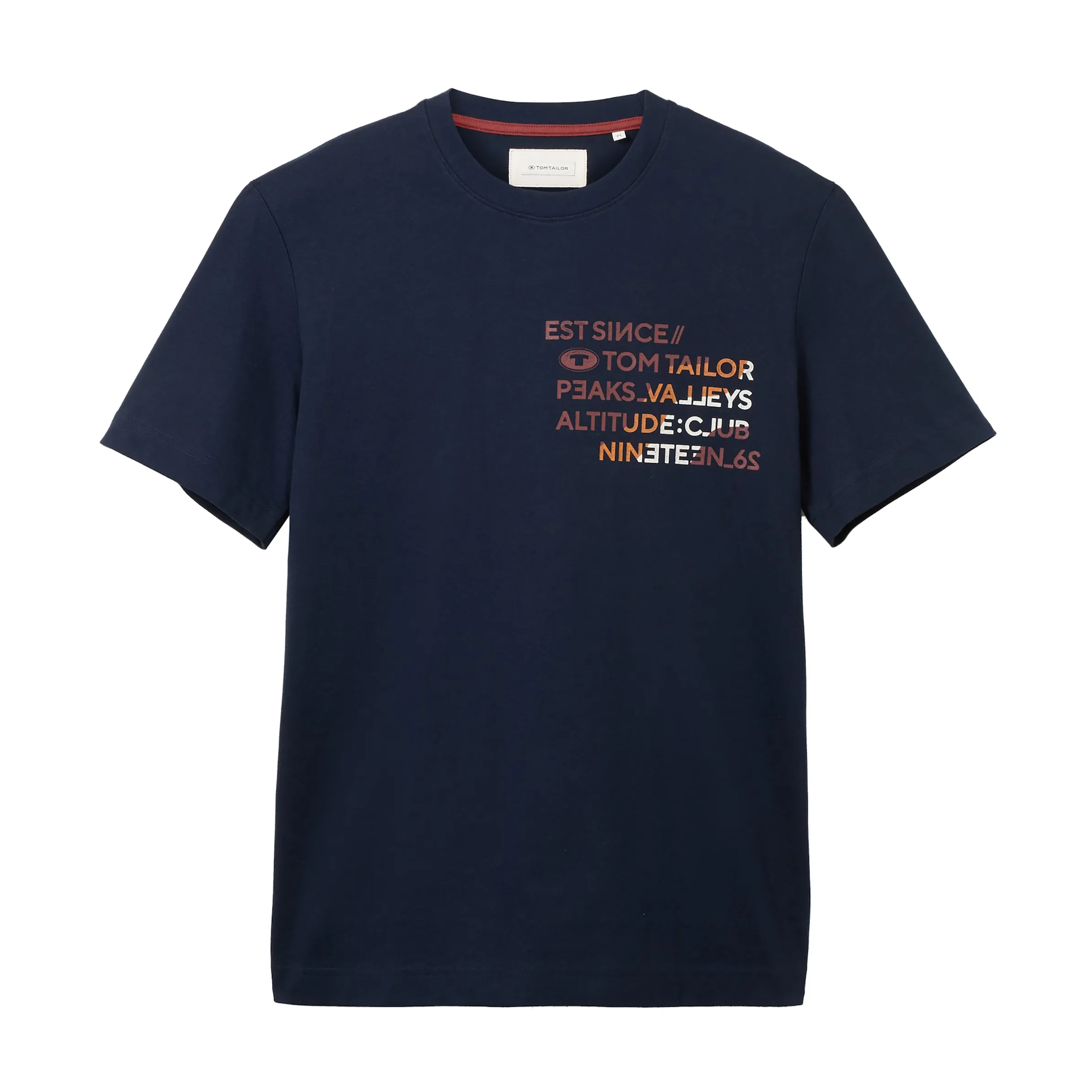 Tom Tailor 1037848 printed t-shirt Blau 884270 10668 1