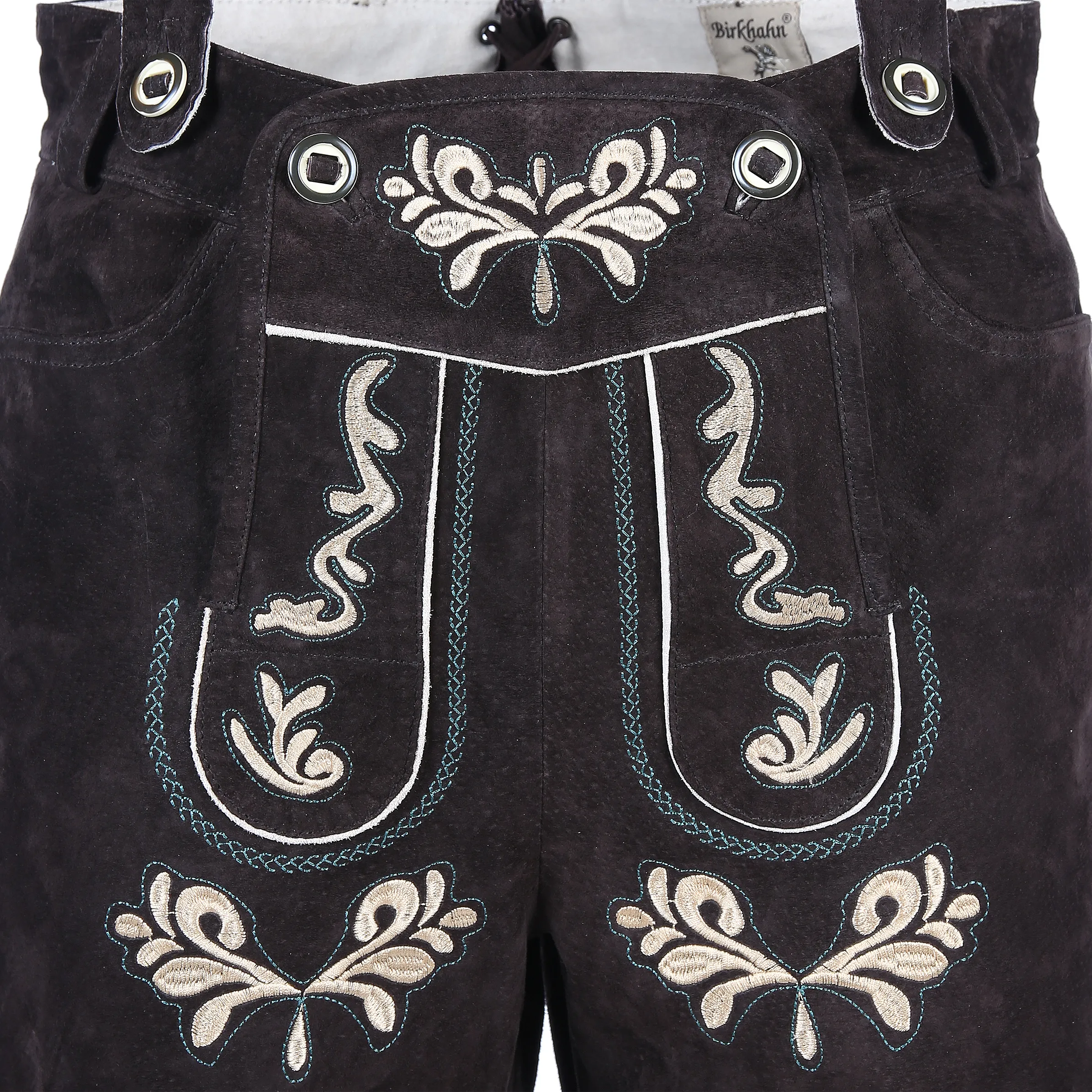 Birkhahn Mode und Tracht He-Echtledershort dk´braun Braun 792605 DUNKELBRAU 3