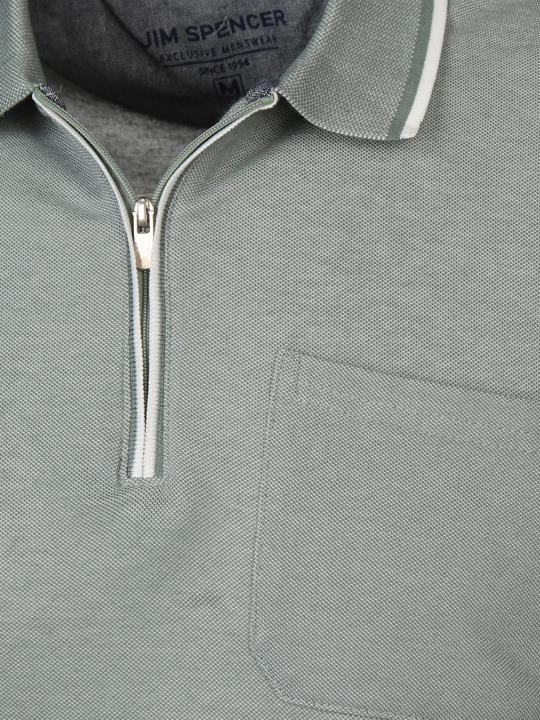 Jim Spencer He. Poloshirt 1/2 Arm twisted RV Grün 873032 MINT 3 Jim Spencer He. Poloshirt 1/2 Arm twisted RV Grün 873032 MINT 3