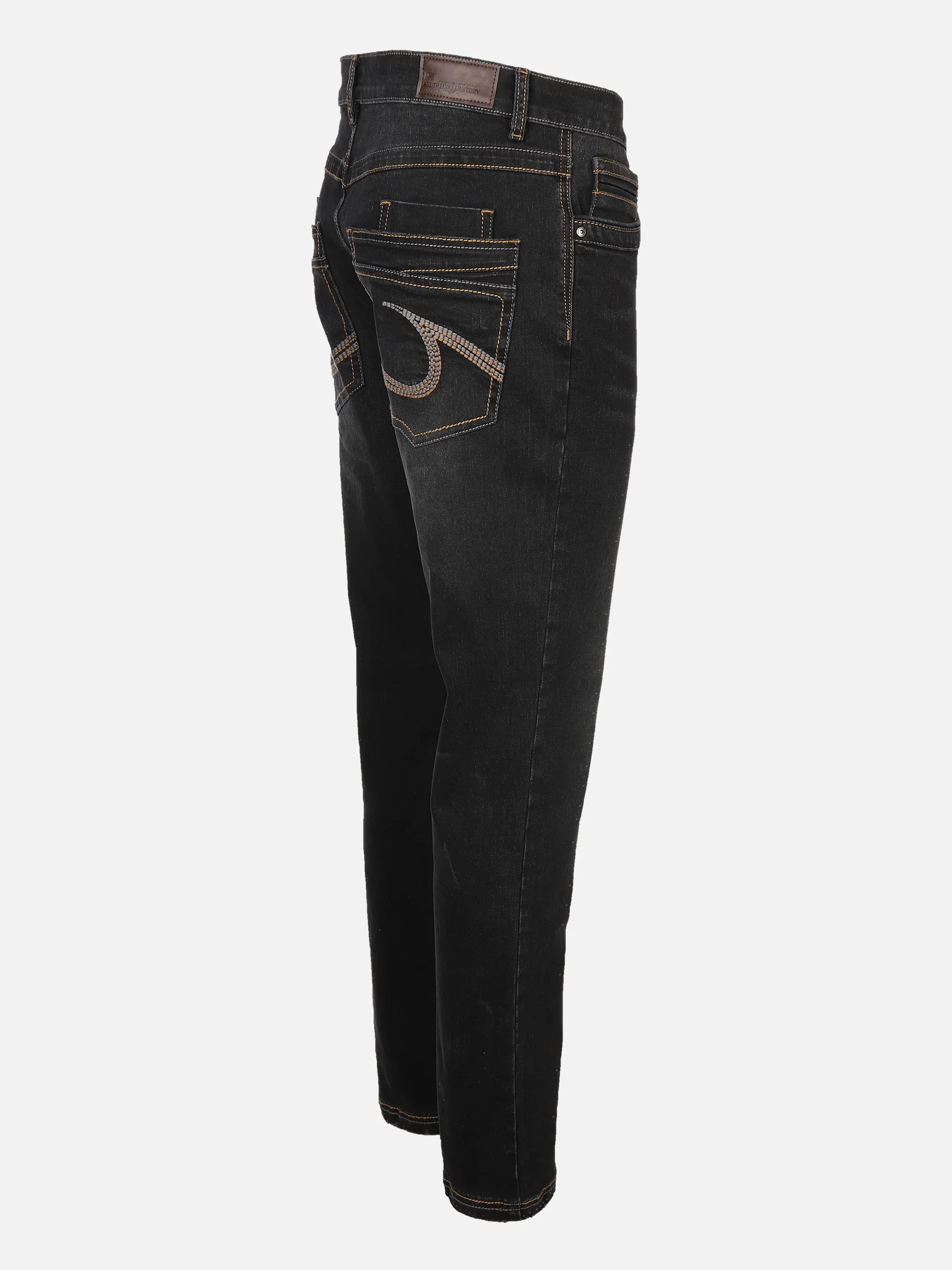 Southern Territory He-5-Pocket Jeans, Marc Schwarz 869386 BLACK 3
