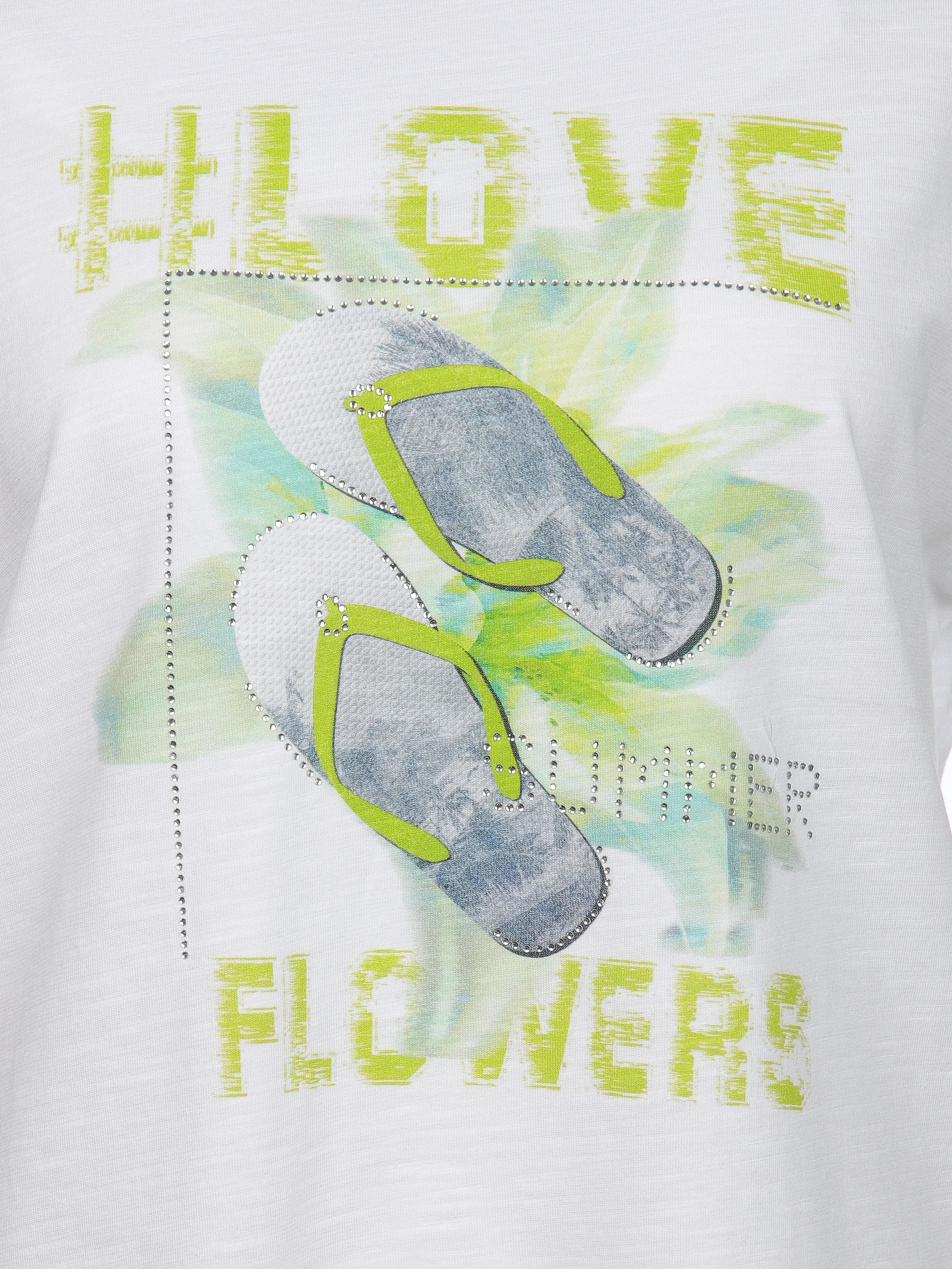 Sure Da-T-Shirt m. Frontprint Weiß 915308 FLIPFLOP 3