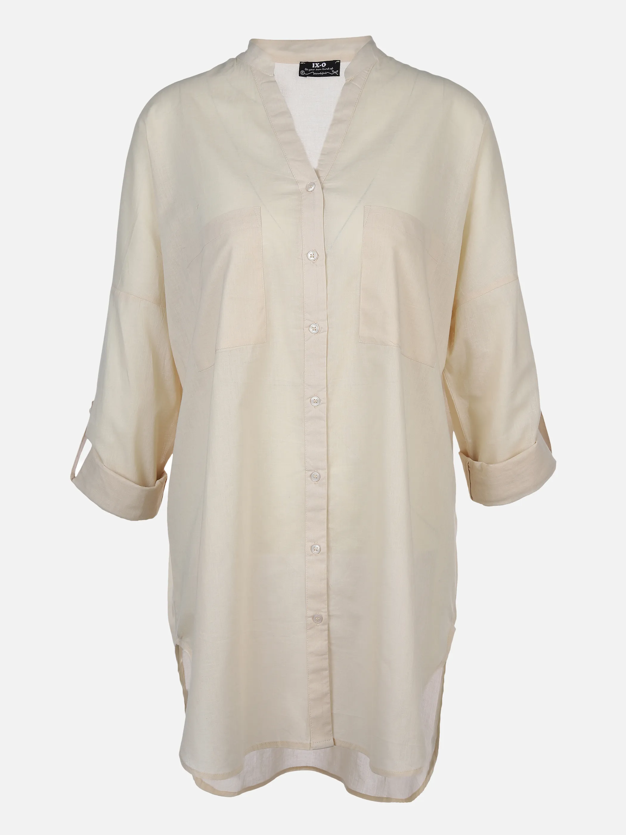 IX-O YF-Da-Bluse Beige 877512 SANDSHELL 1 IX-O YF-Da-Bluse Beige 877512 SANDSHELL 1