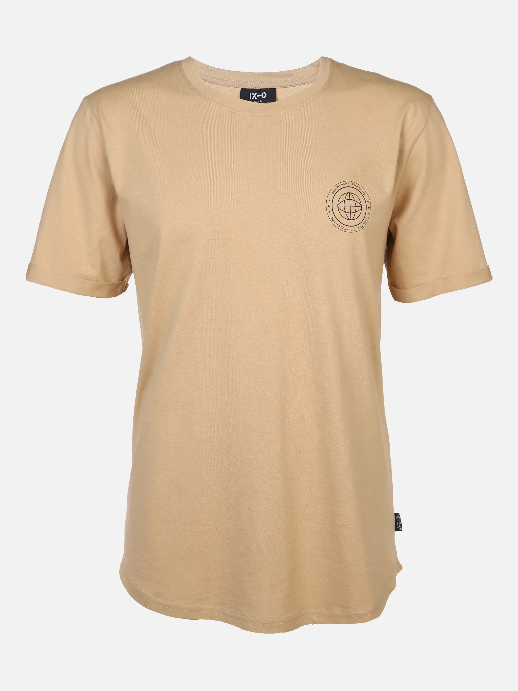 IX-O YF-He-T-Shirt, Rundhals Braun 864555 16-1010TCX 1 IX-O YF-He-T-Shirt, Rundhals Braun 864555 16-1010TCX 1
