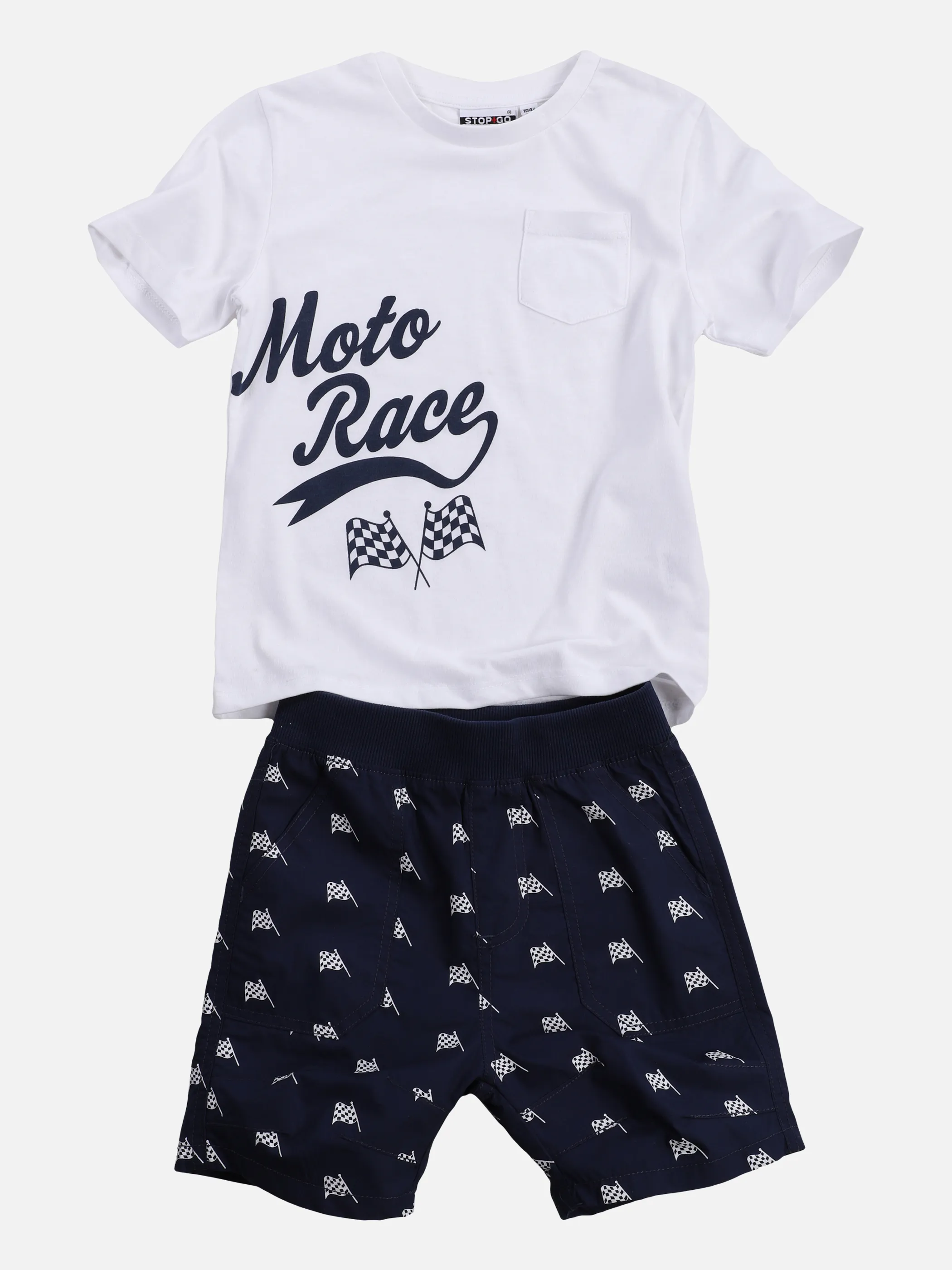 Stop + Go MB 2er Set TShirt weiß Moto- Weiß 864210 WEIß 1 Stop + Go MB 2er Set TShirt weiß Moto- Weiß 864210 WEIß 1