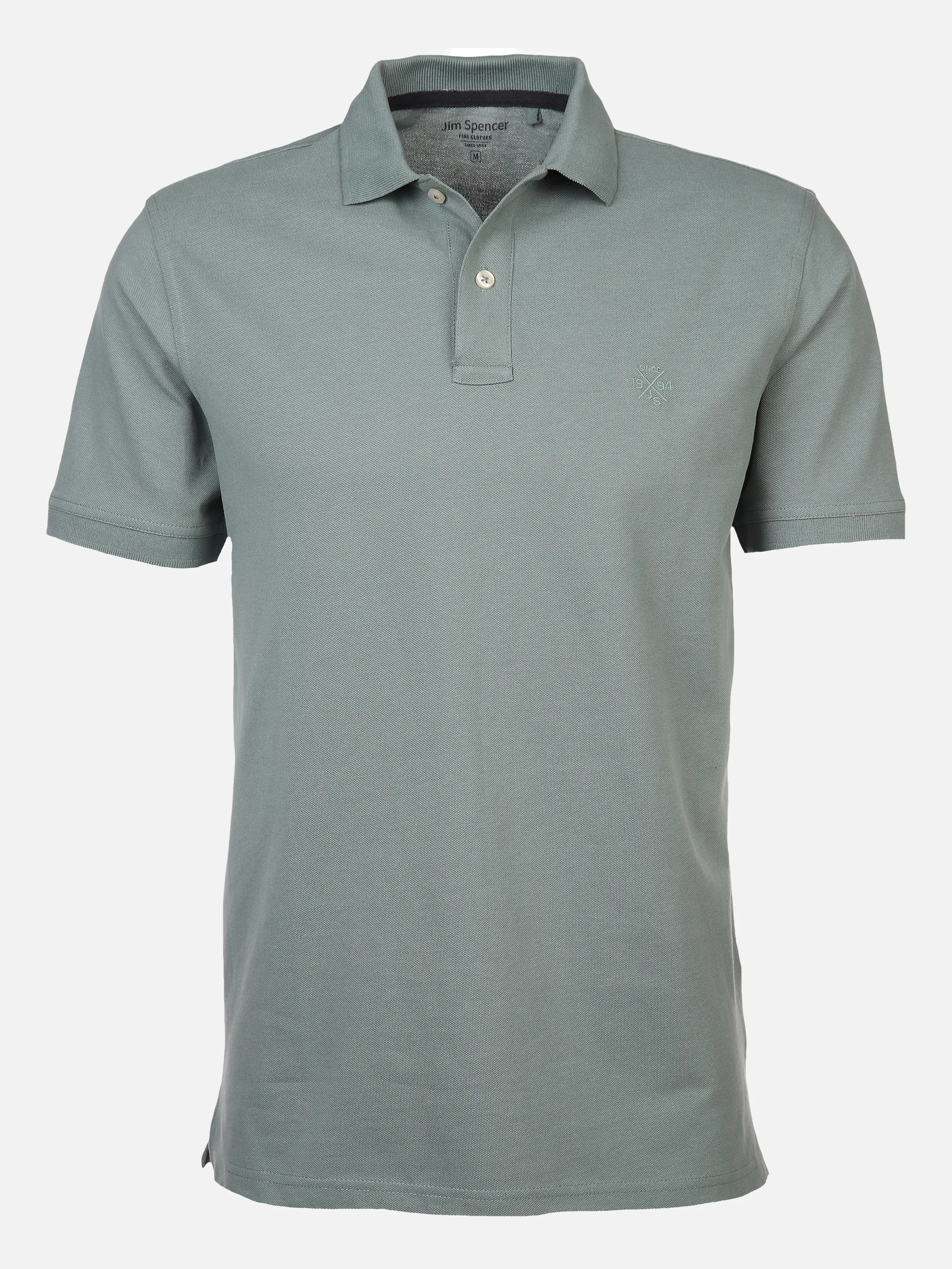 Jim Spencer He. Poloshirt 1/2 Arm uni basic Grün 852325 LT GREEN 1