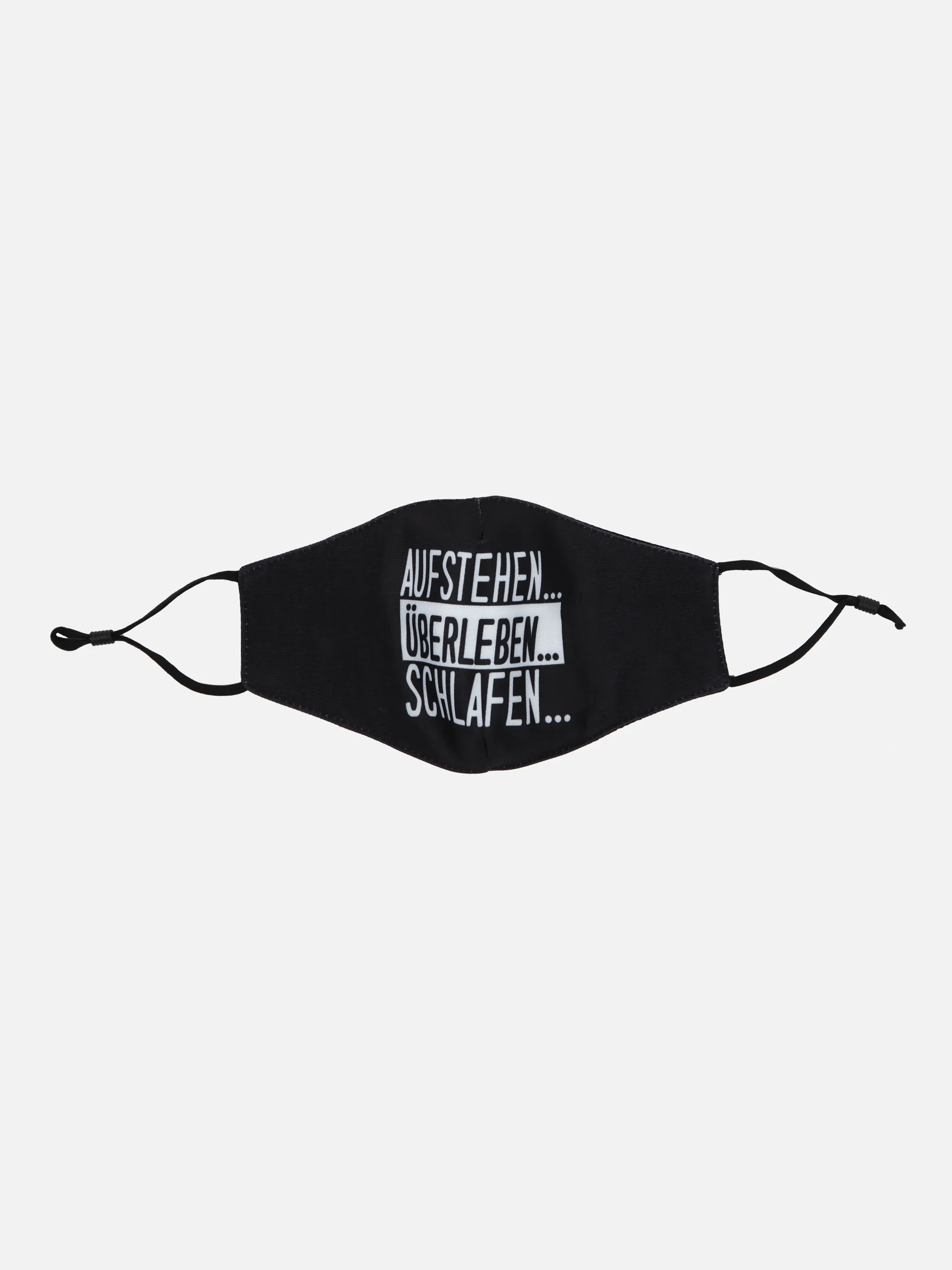 Stoffmaske Fotodruck Schwarz 847858 SPRUCH 2 1 Stoffmaske Fotodruck Schwarz 847858 SPRUCH 2 1