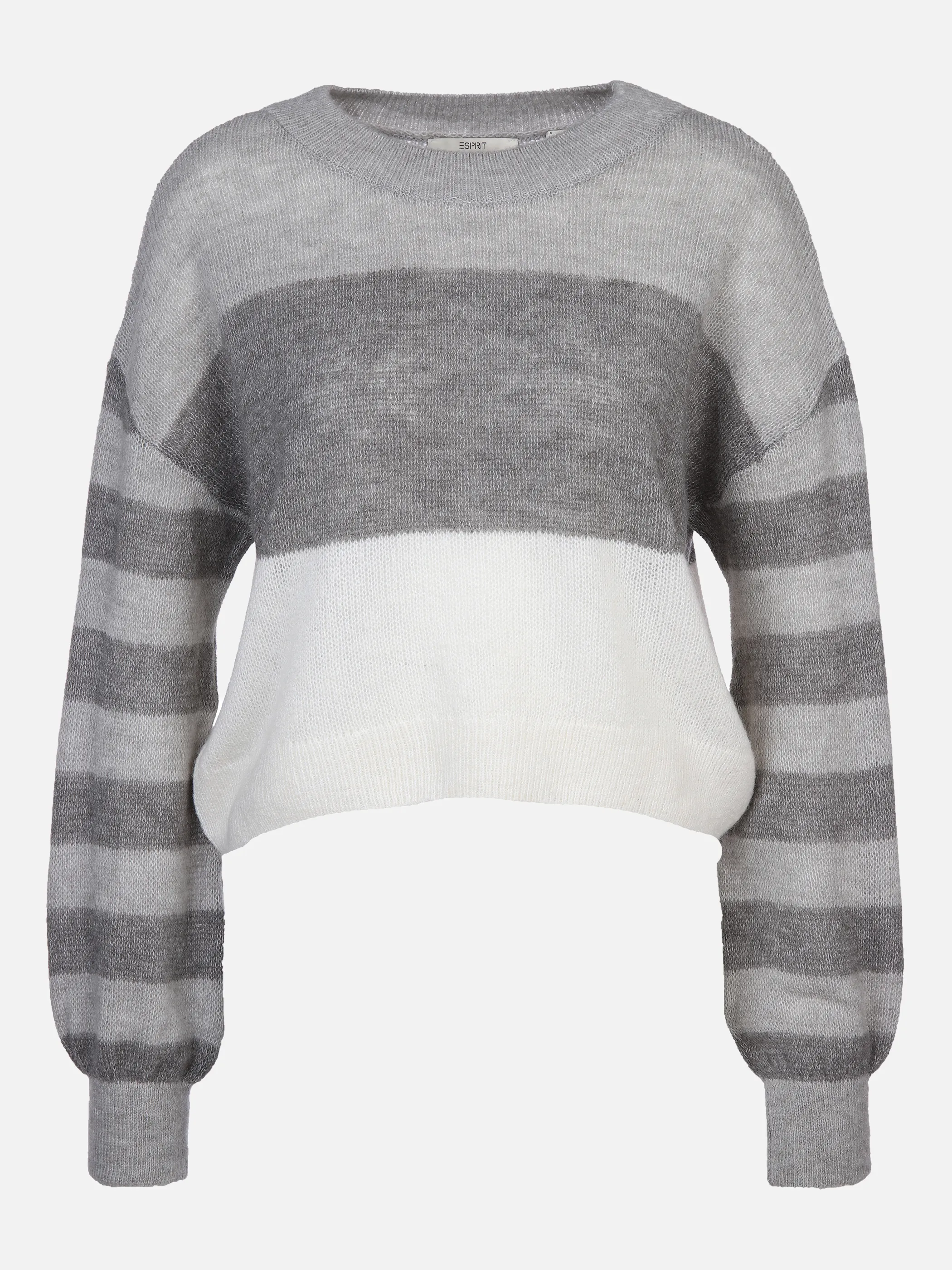 Esprit 082EE1I309 sweater stripe Grau 869833 E043 1