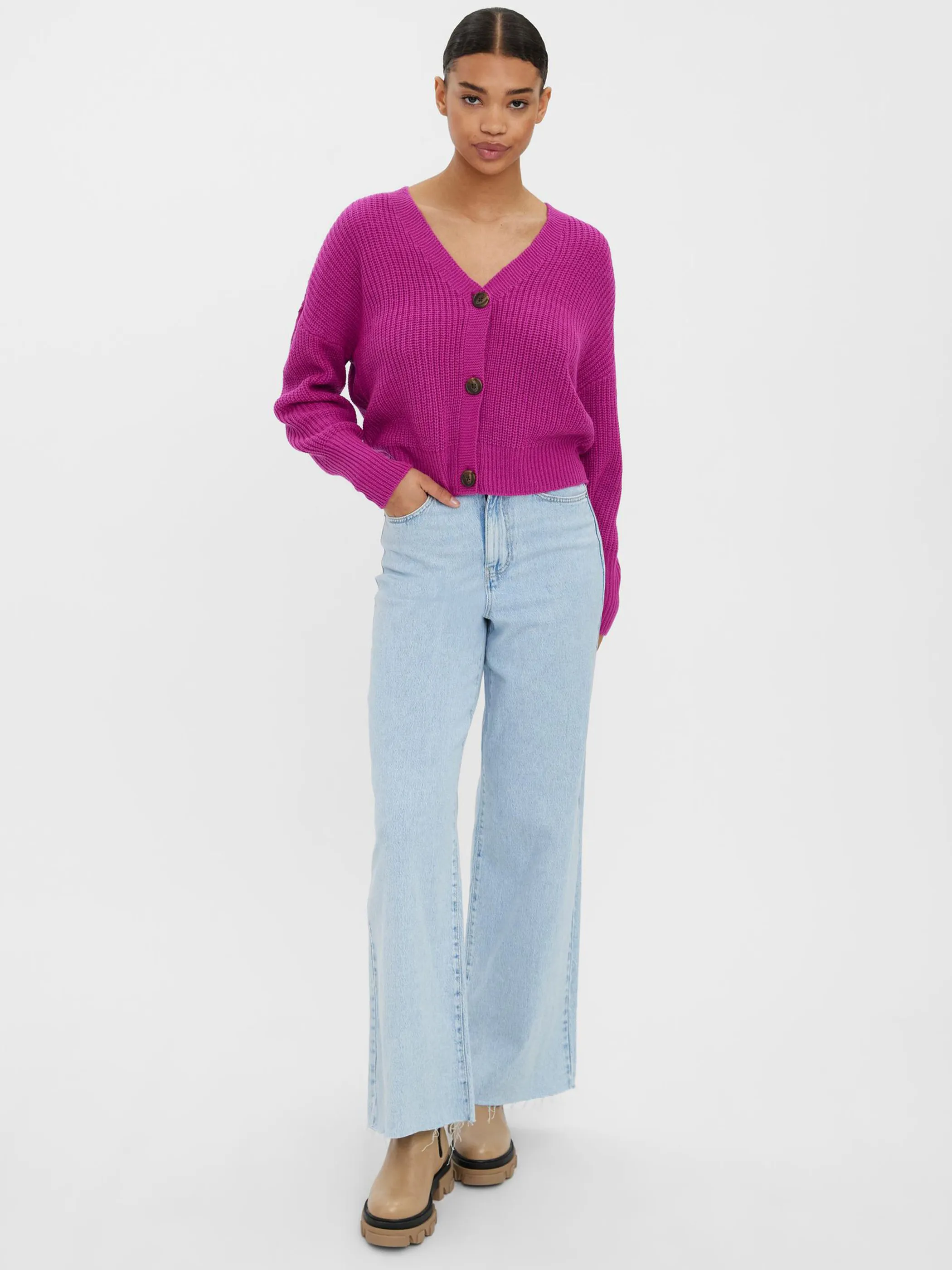 Vero Moda 10273853 VMLEA LS V-NECK CUFF Lila 866165 229156 3 Vero Moda 10273853 VMLEA LS V-NECK CUFF Lila 866165 229156 3
