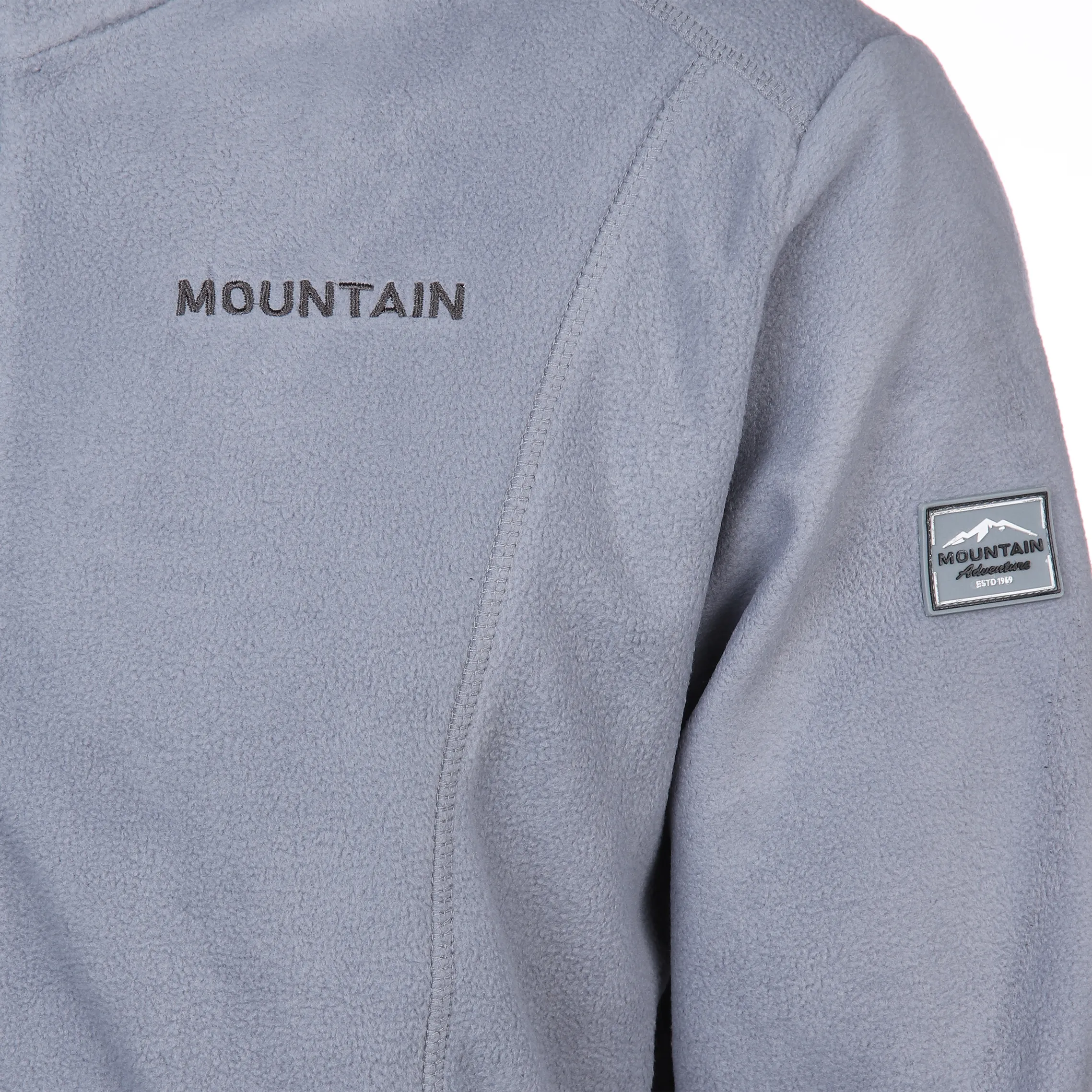 Grinario Sports He-Fleece Jacke Grau 879144 15-4307TCX 3 Grinario Sports He-Fleece Jacke Grau 879144 15-4307TCX 3