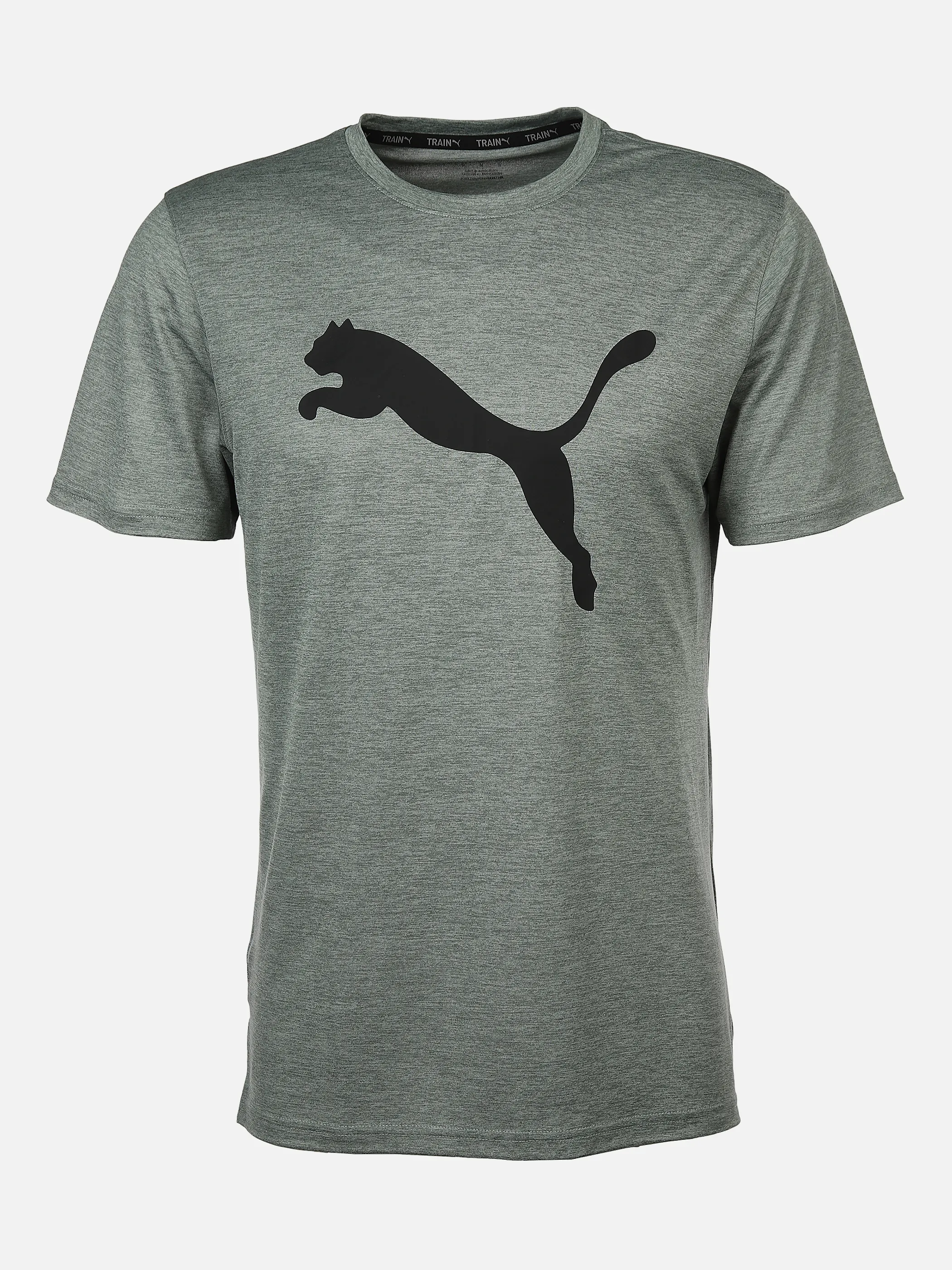 Puma 522352 He-T-Shirt Heathre Grün 879342 44 1