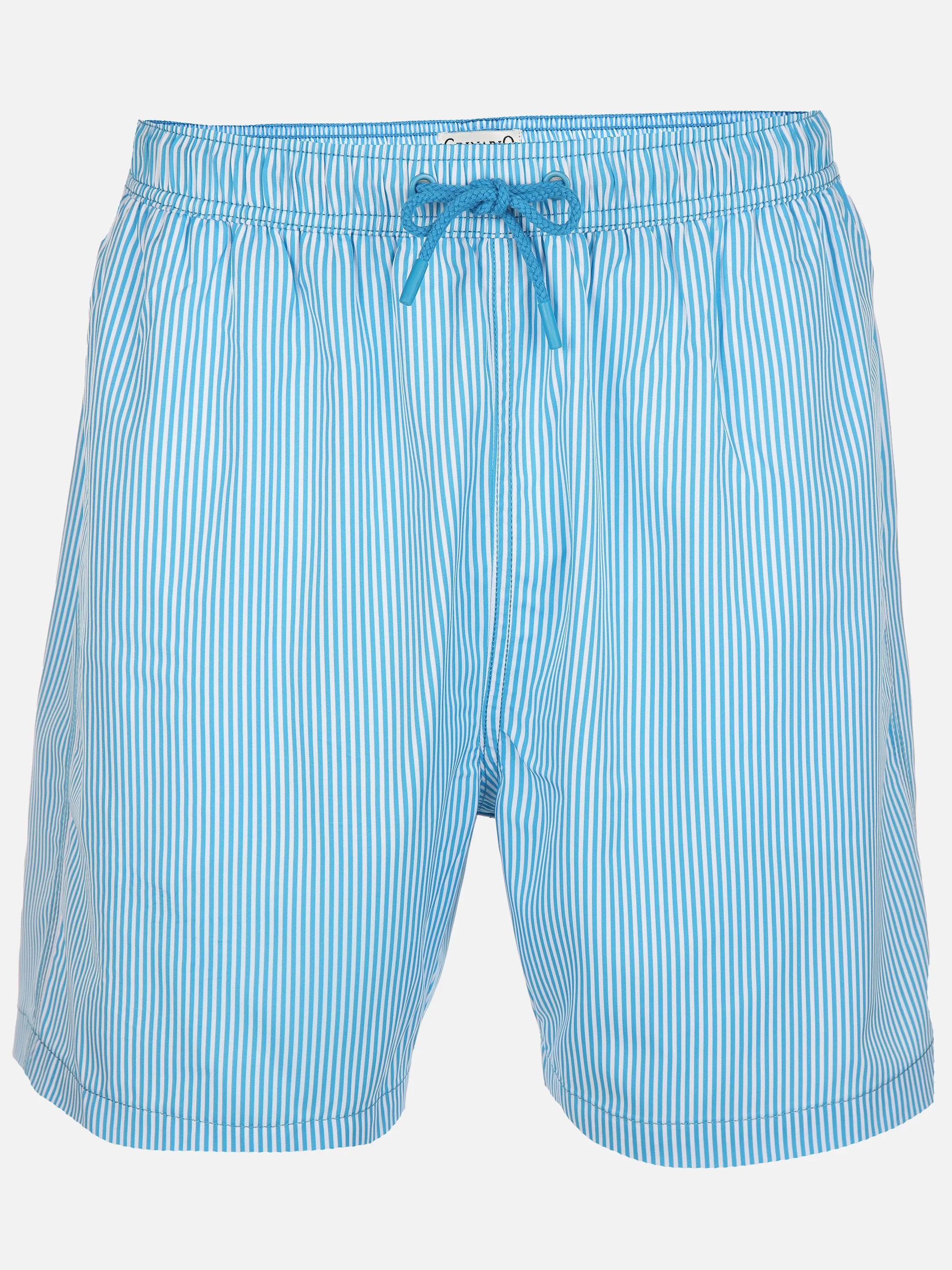 Grinario Sports He-Badeshorts mit Druck Blau 890360 17-4247 ST 1