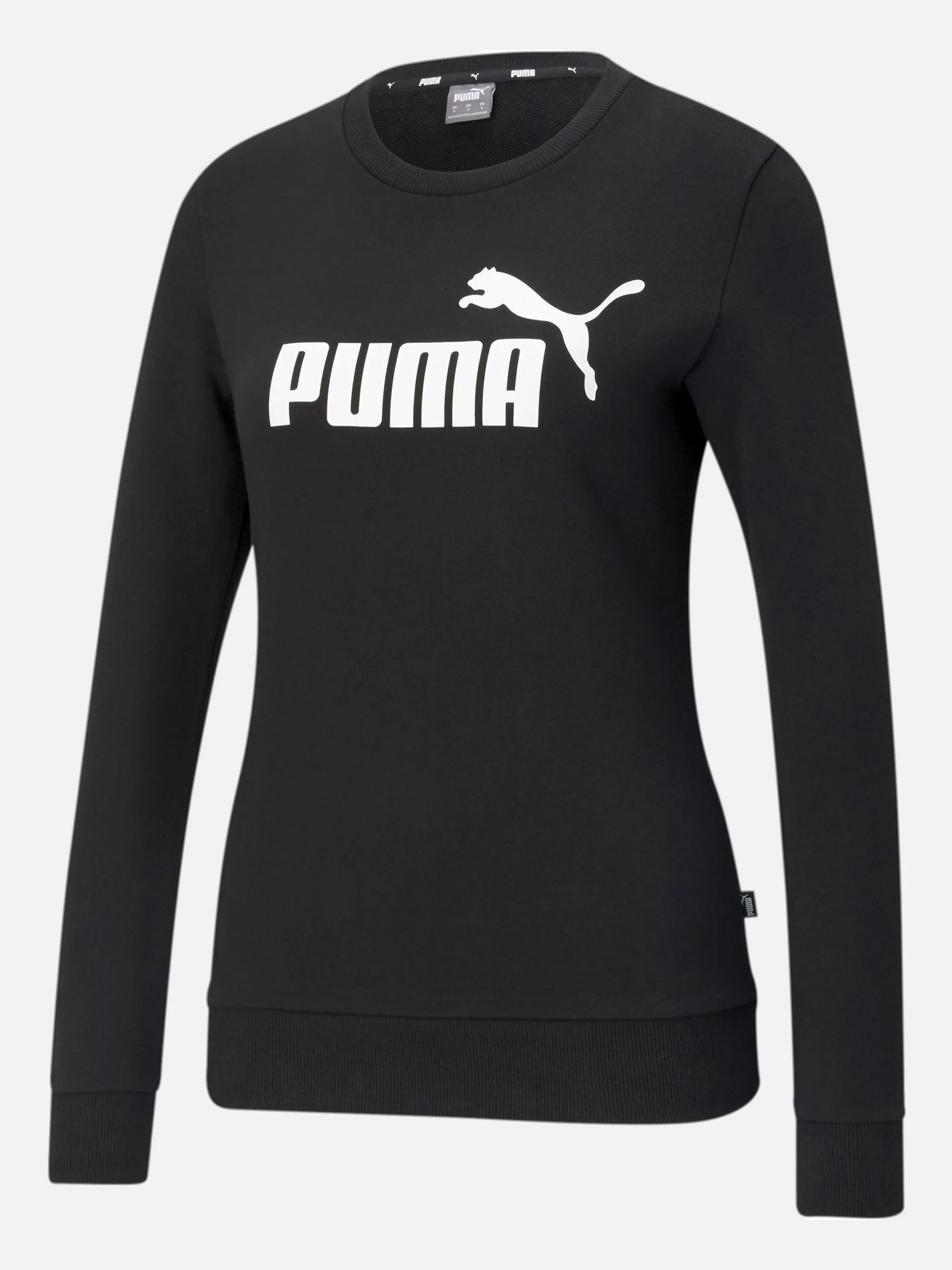 Puma 586786 Da-Sweatshirt, Rundhals Schwarz 856654 01 1