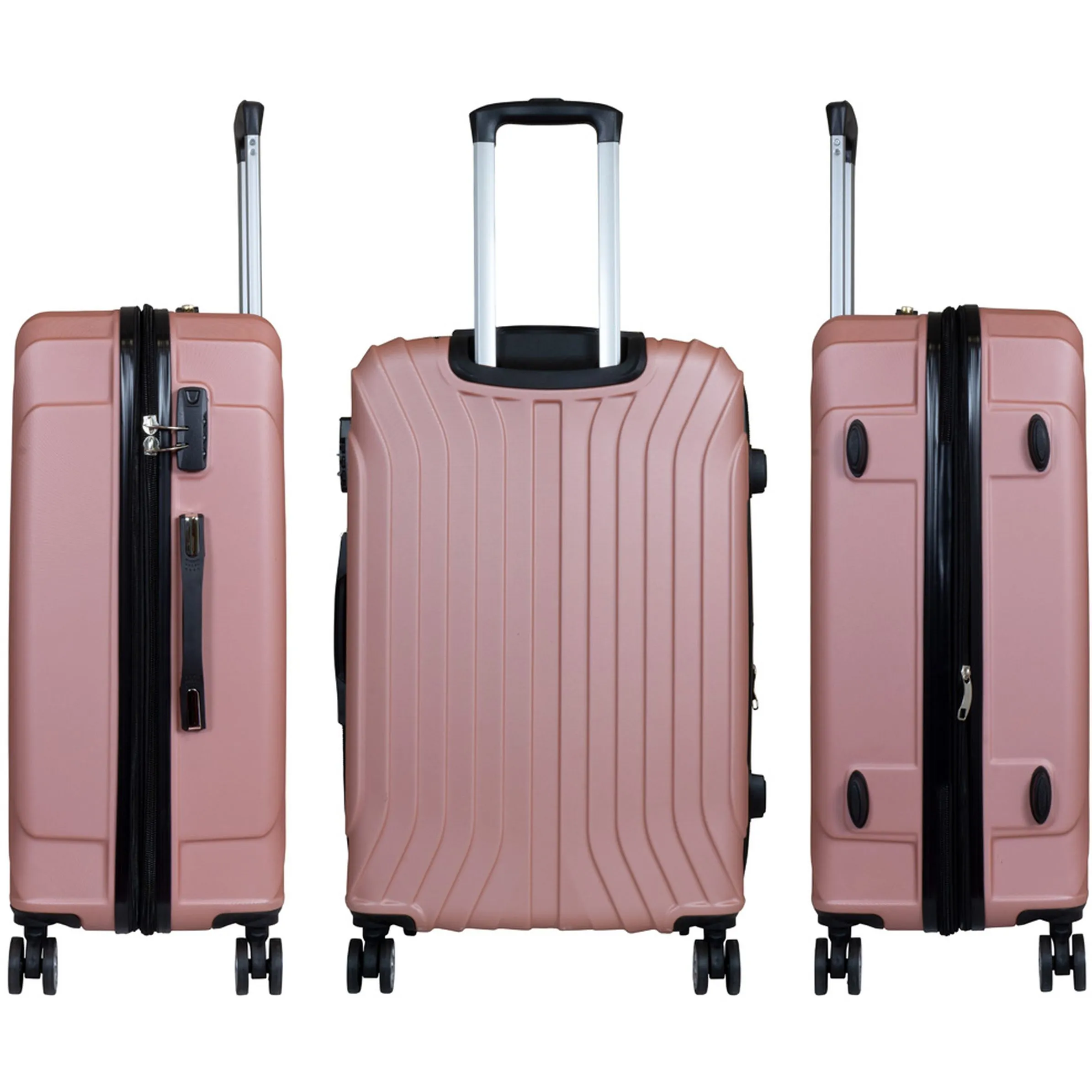 Koffer/Taschen Koffer Almeria 46 L  58x40x25 Rosa 894484 ROSA 2