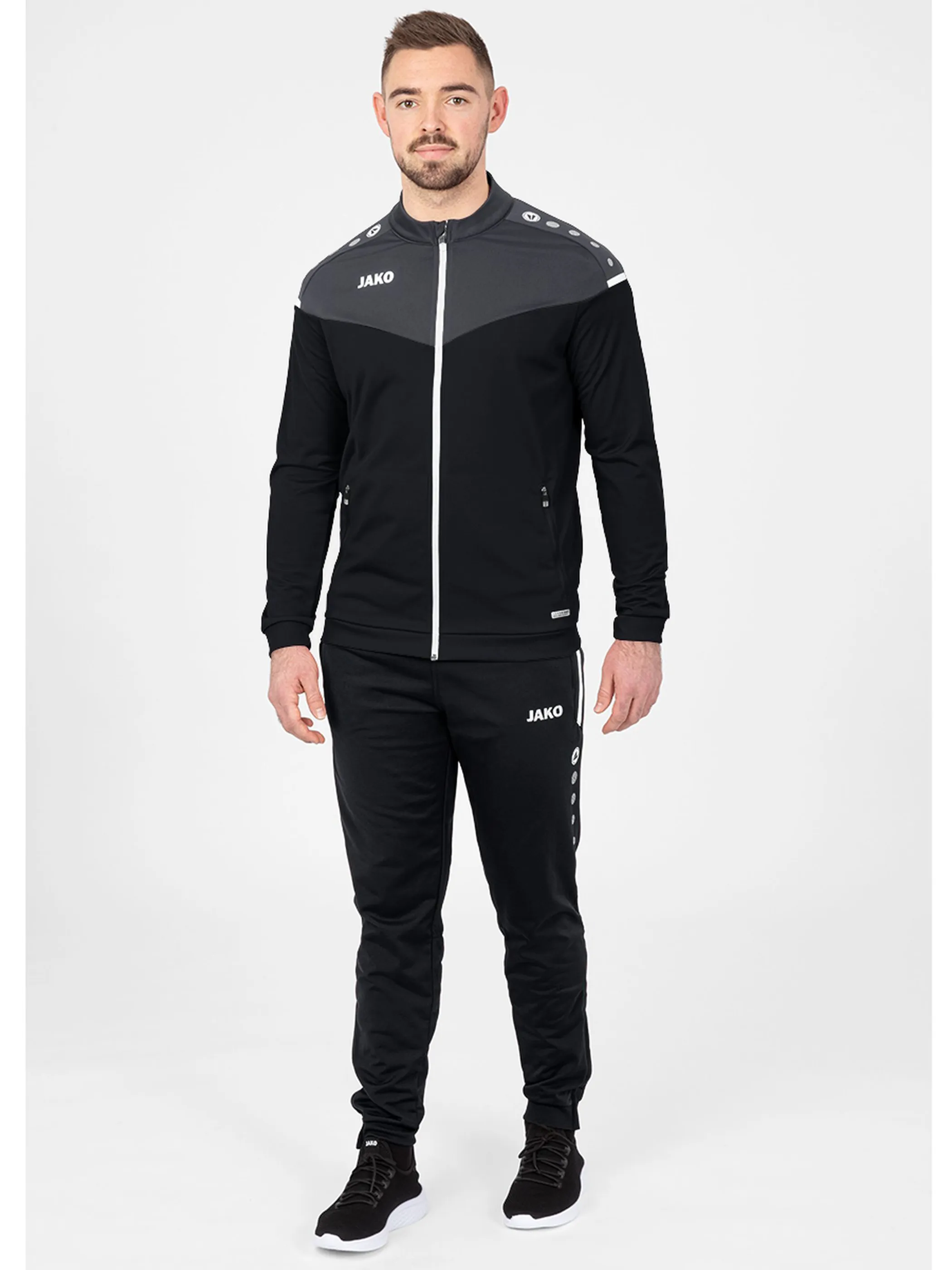 JAKO 9320K Polyesterjacke Champ 2.0 Schwarz 877755 08 5