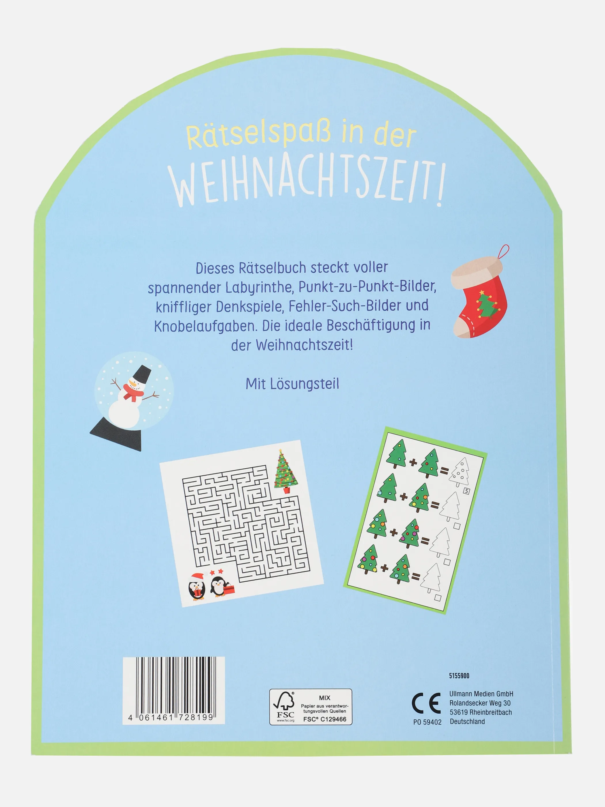 Weihnachten Meine bunten Weihnachtsrätsel Bunt 878210 BUNT 2