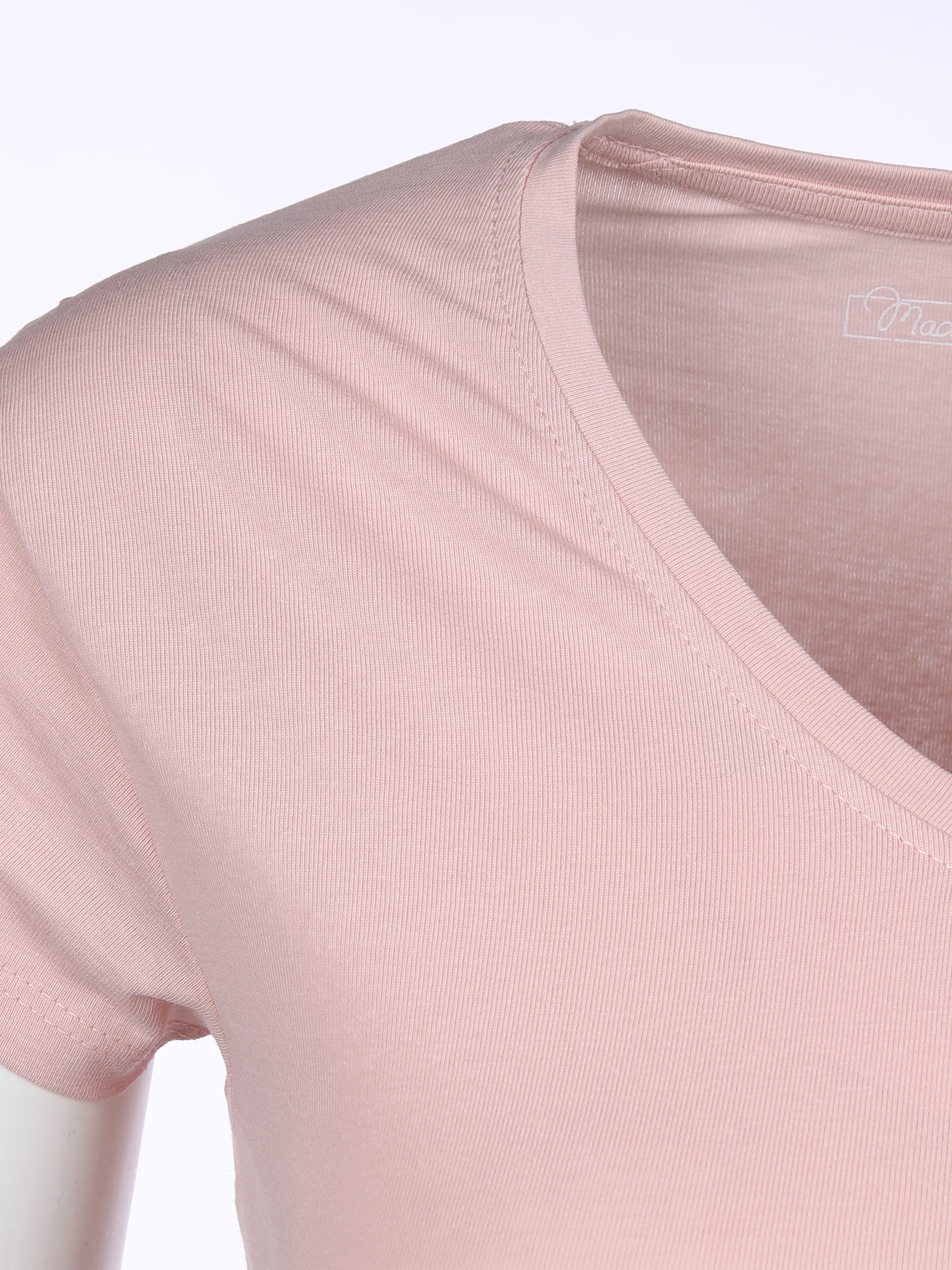 IX-O YF-Da-T-Shirt, V-Neck Rosa 863770 14-1506TCX 3 IX-O YF-Da-T-Shirt, V-Neck Rosa 863770 14-1506TCX 3