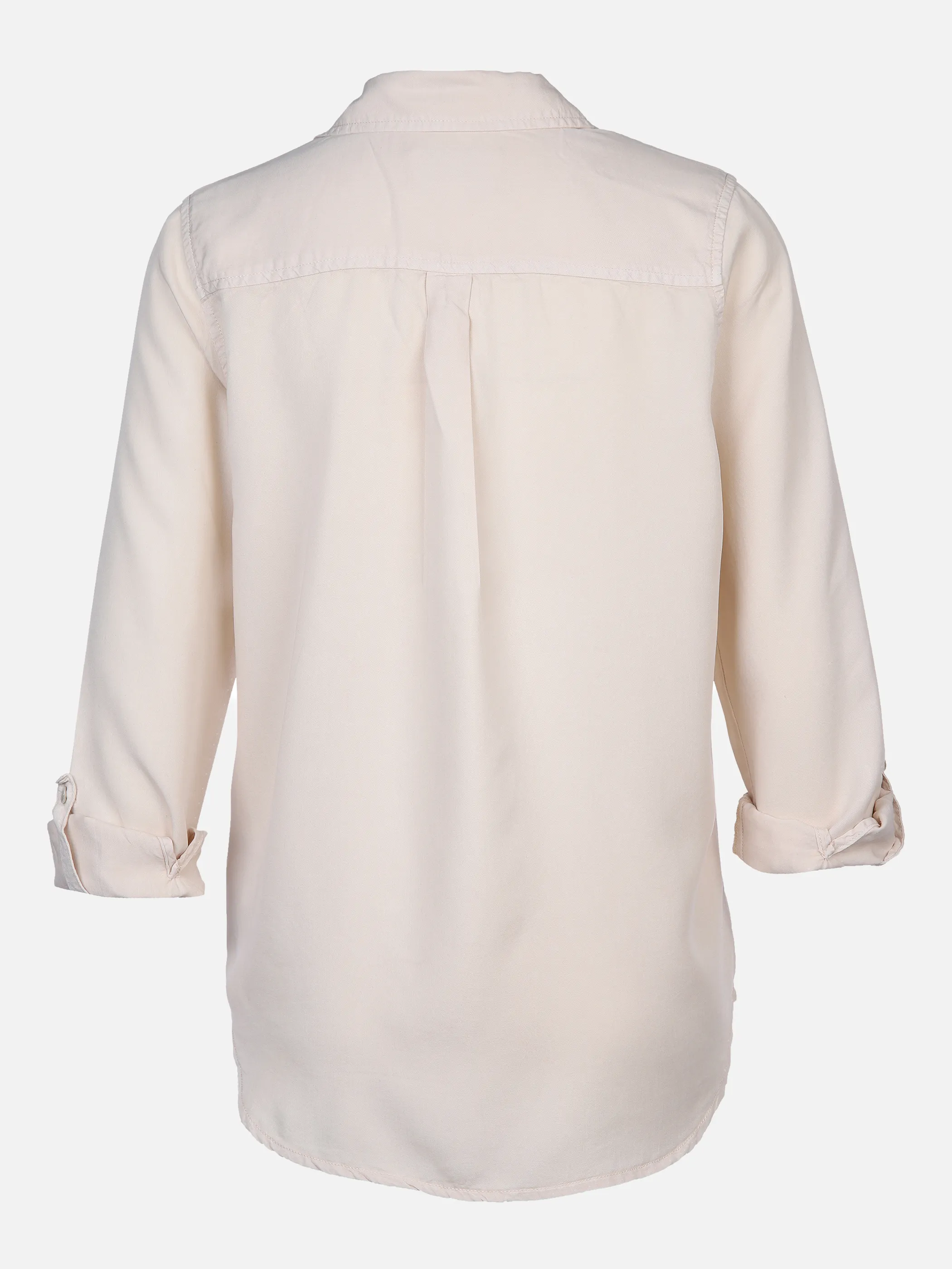 Sure Da-Tencel Bluse m. Knopfleiste Weiß 845584 CREME 2