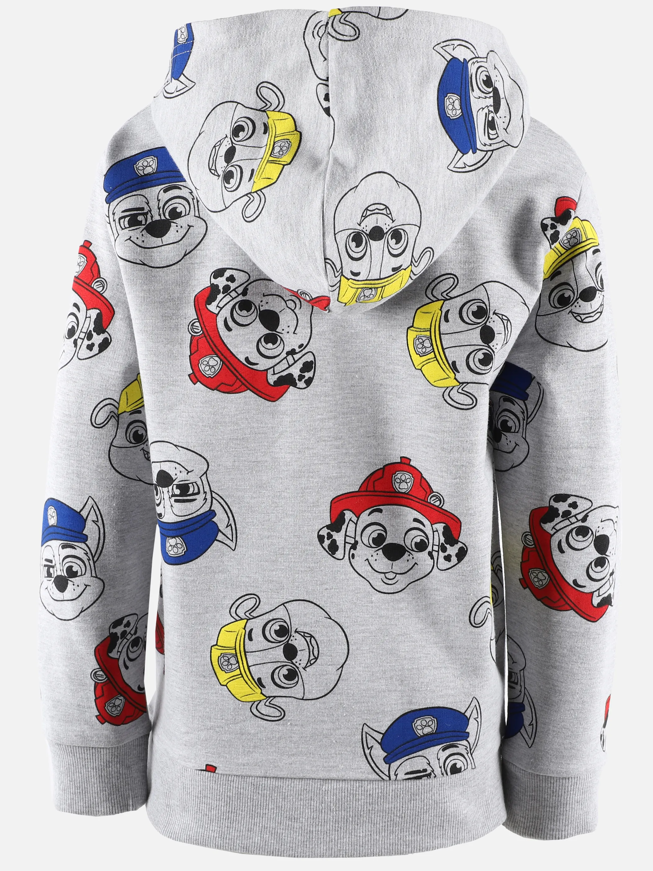 PAW Patrol KJ Sweat Hoodie mit Paw Patrol AOP in grau melange Grau 891553 GRAU MEL 2