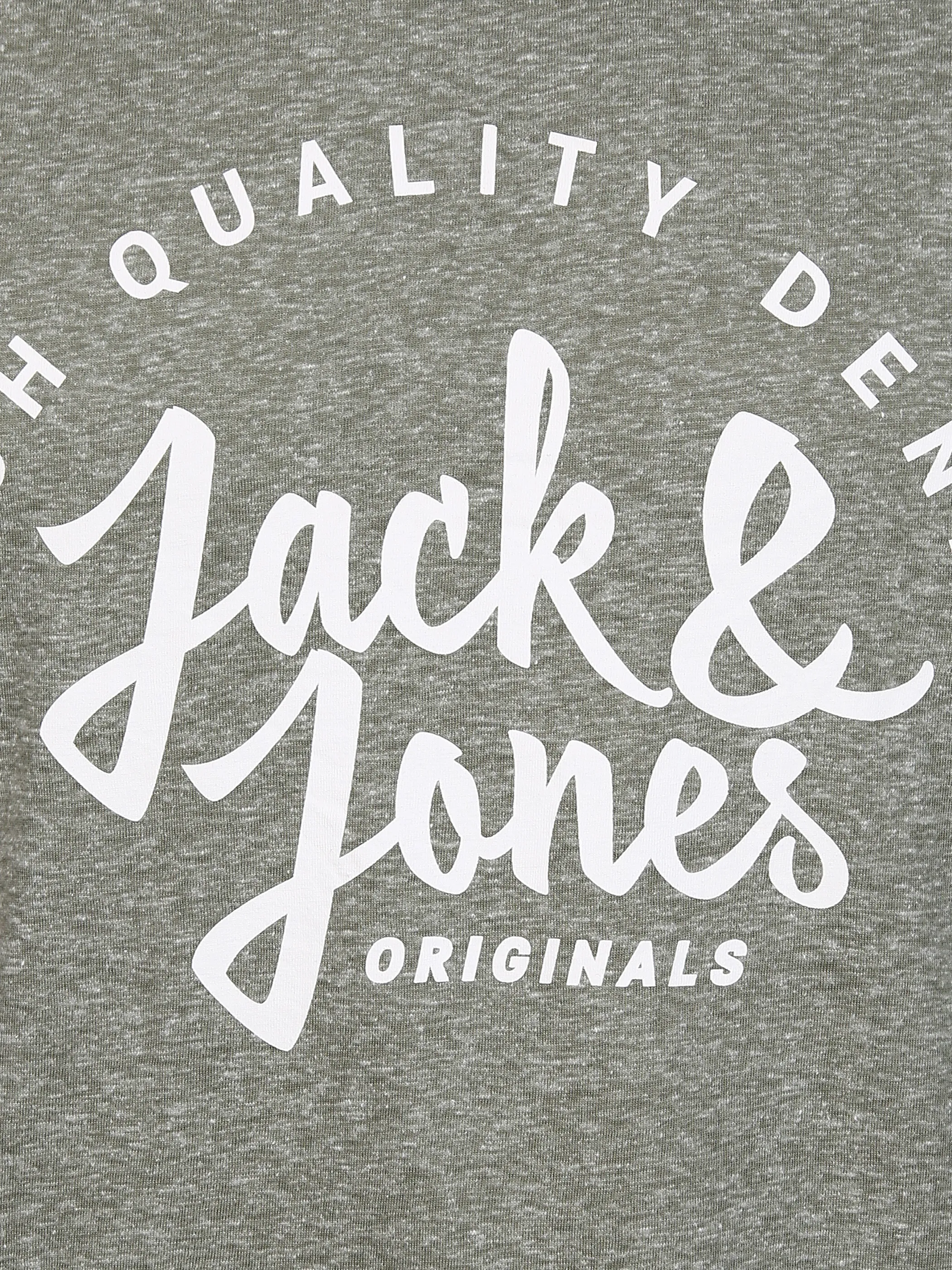 Jack Jones 12188931 JJKIMBEL TEE SS CREW Grün 854373 176003001 3