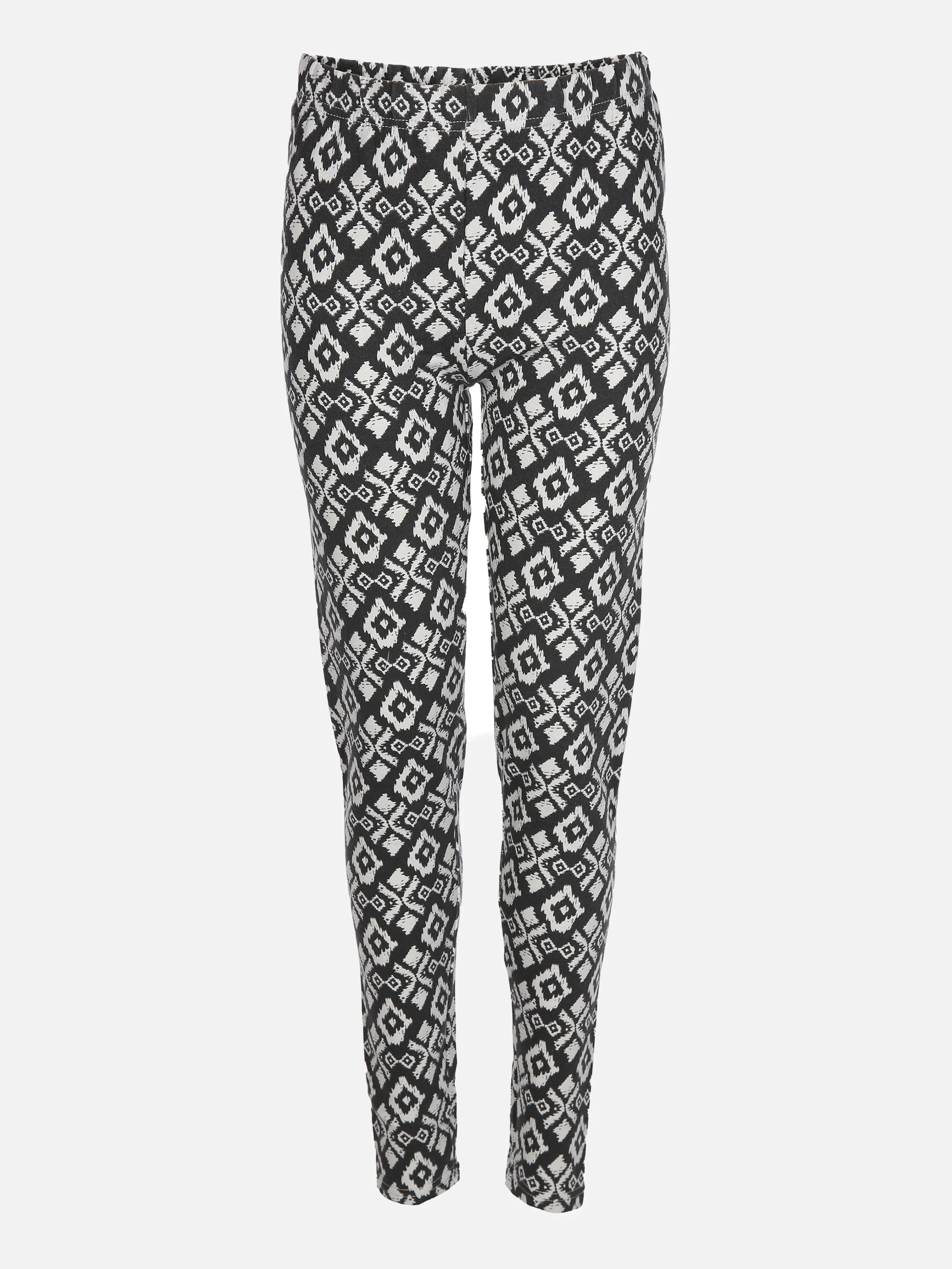 Stop + Go TG Leggings in schwarz mit AOP Schwarz 857679 SCHWARZ 1