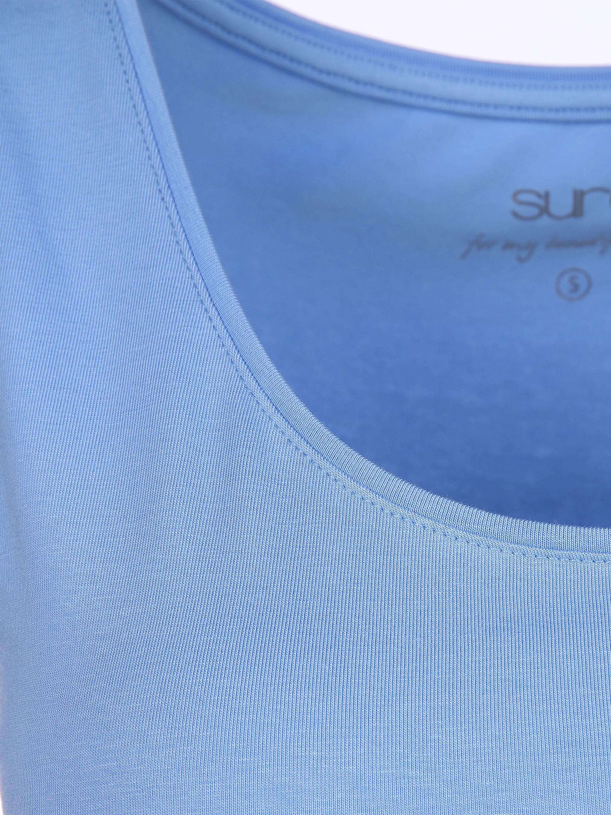 Sure Da-Tanktop m. Neckprint Blau 864847 SUMMER SEA 3 Sure Da-Tanktop m. Neckprint Blau 864847 SUMMER SEA 3