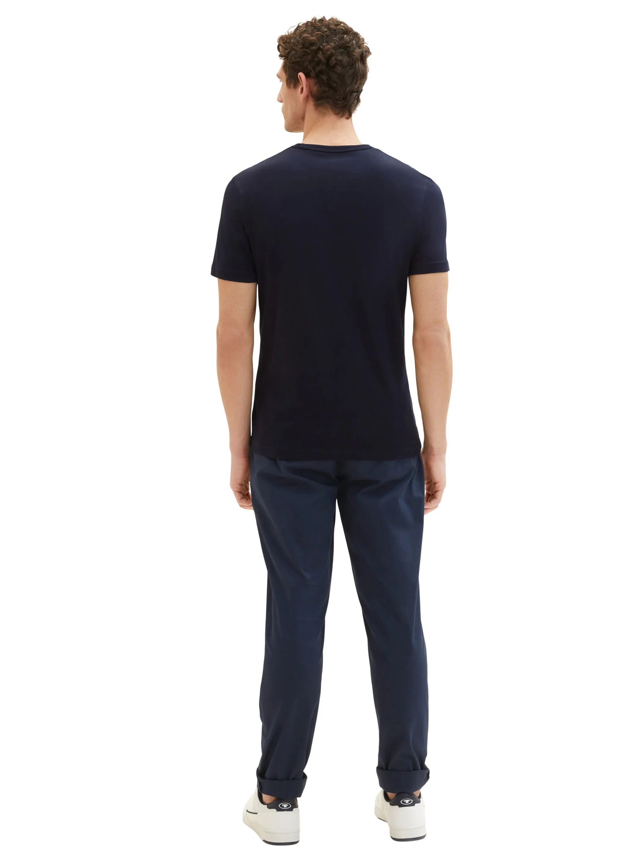 Tom Tailor 1036426 wording logo print t-shirt Blau 880537 10668 2 Tom Tailor 1036426 wording logo print t-shirt Blau 880537 10668 2