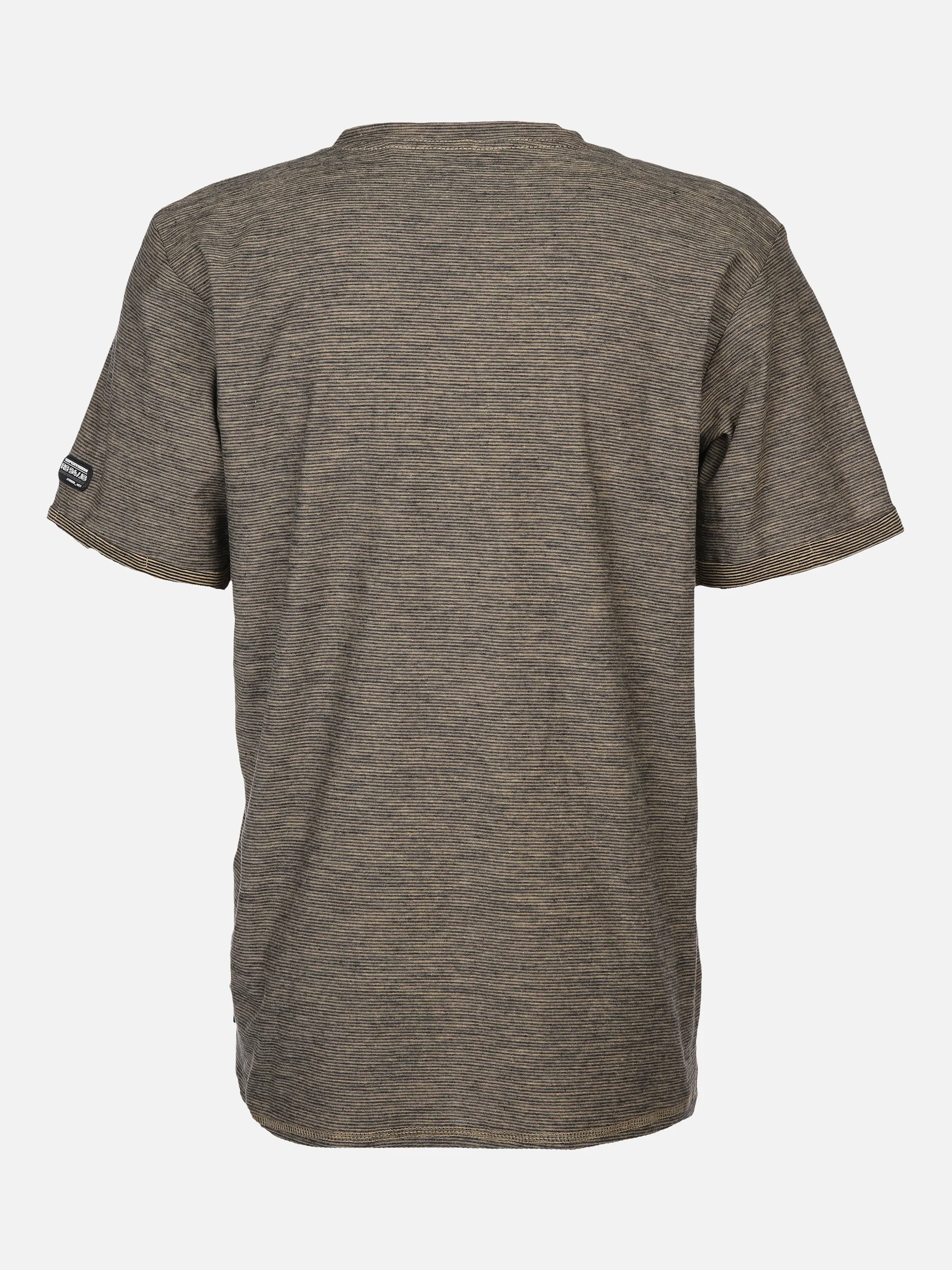 Jim Spencer He. Henleyshirt 1/2 Arm grindle Grau 873091 STONE 2 Jim Spencer He. Henleyshirt 1/2 Arm grindle Grau 873091 STONE 2