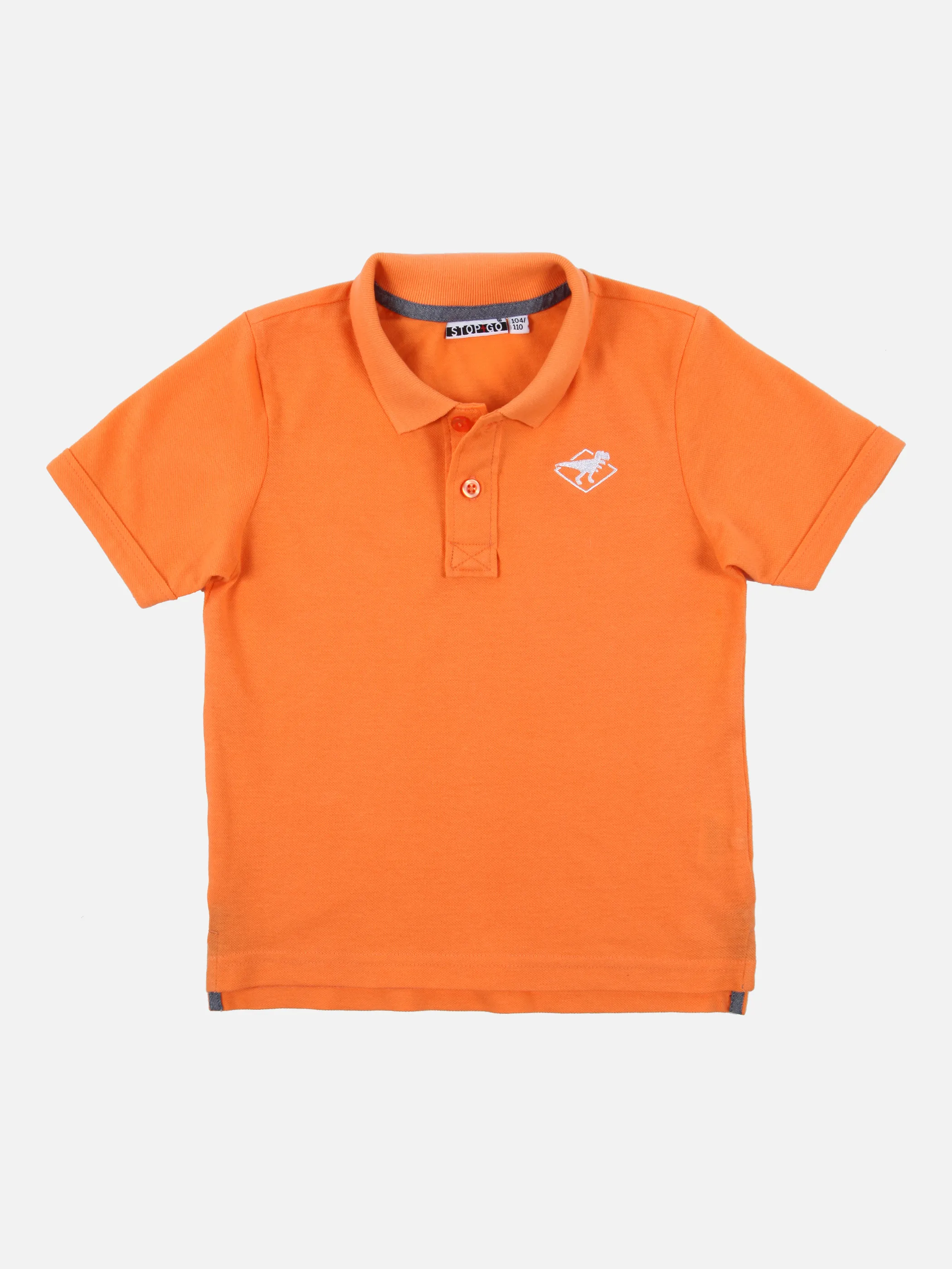 Stop + Go MB Poloshirt 1/4 Arm in orange Orange 851600 ORANGE 1