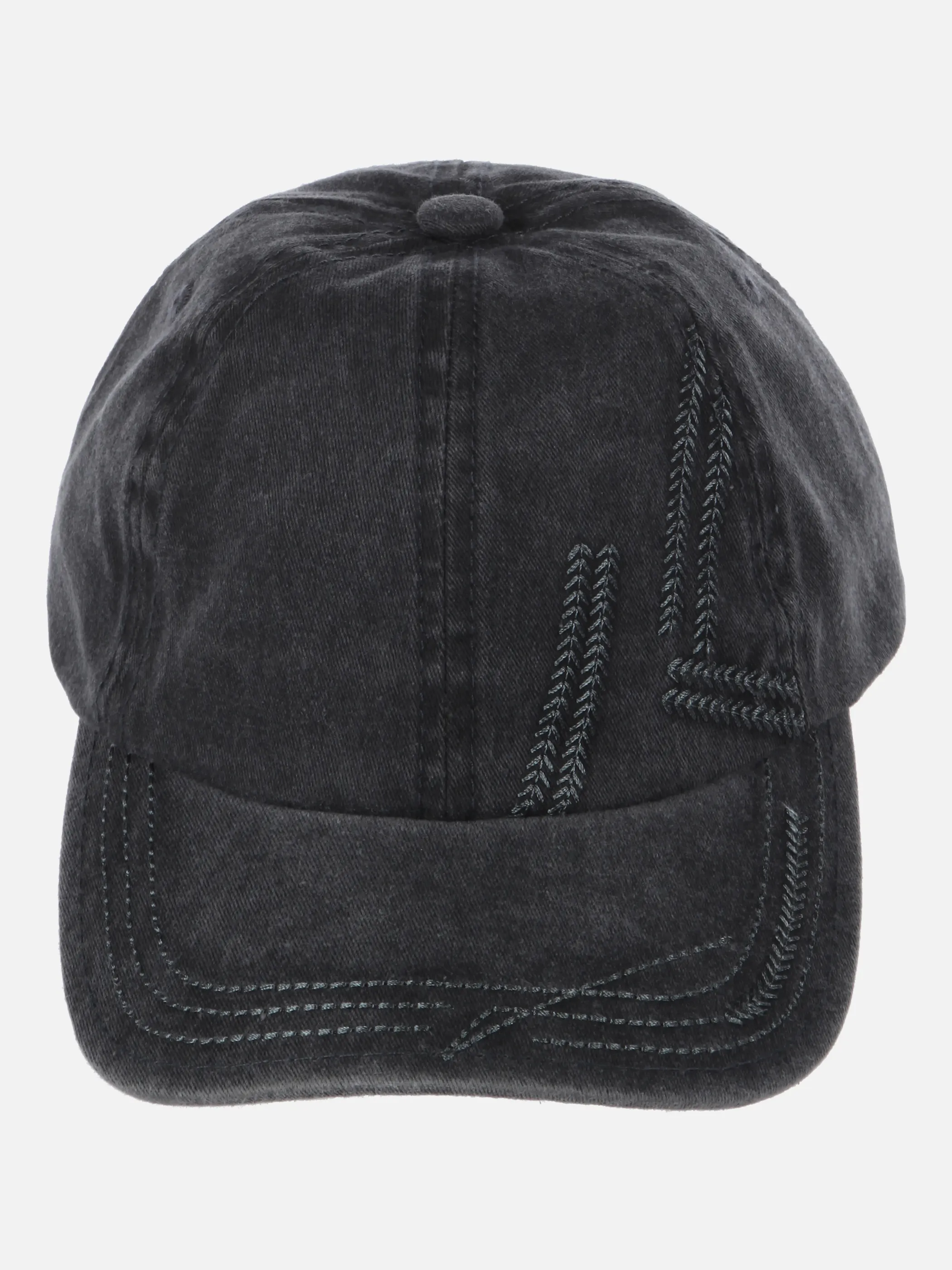 Stop + Go TB Basecap in schwarz mit Schwarz 851980 SCHWARZ 1