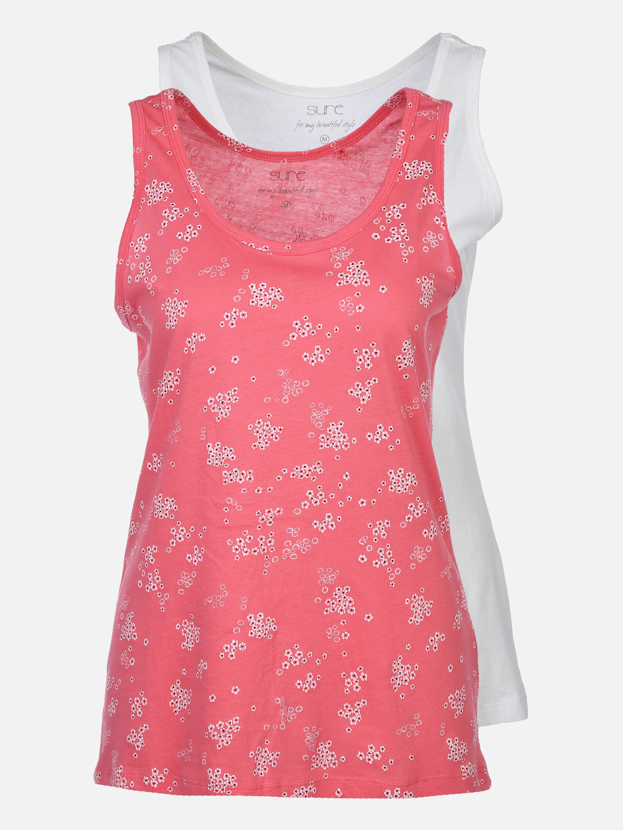 Sure Da-Tops m. Print im 2er Pack Pink 865204 SORBET 1 Sure Da-Tops m. Print im 2er Pack Pink 865204 SORBET 1