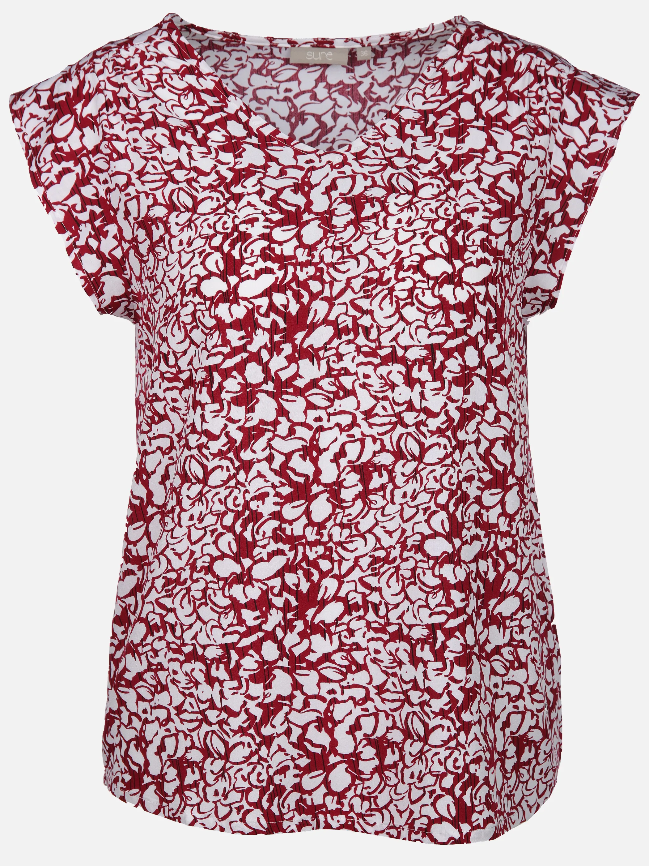 Sure Da-Top m. Rüschen Rot 905652 RUBIN 1