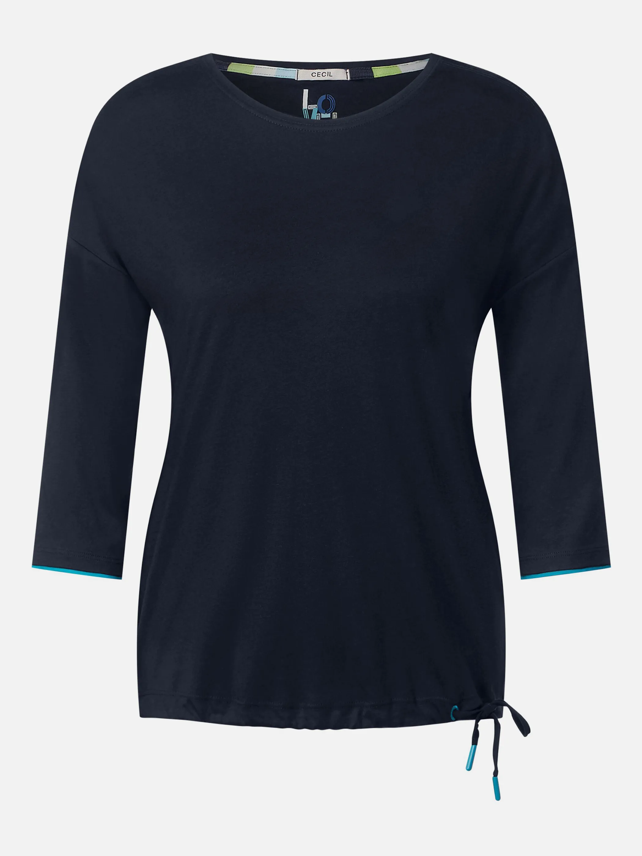 Cecil B319382 TOS Solid Smock Shirt Blau 880834 10128 1 Cecil B319382 TOS Solid Smock Shirt Blau 880834 10128 1