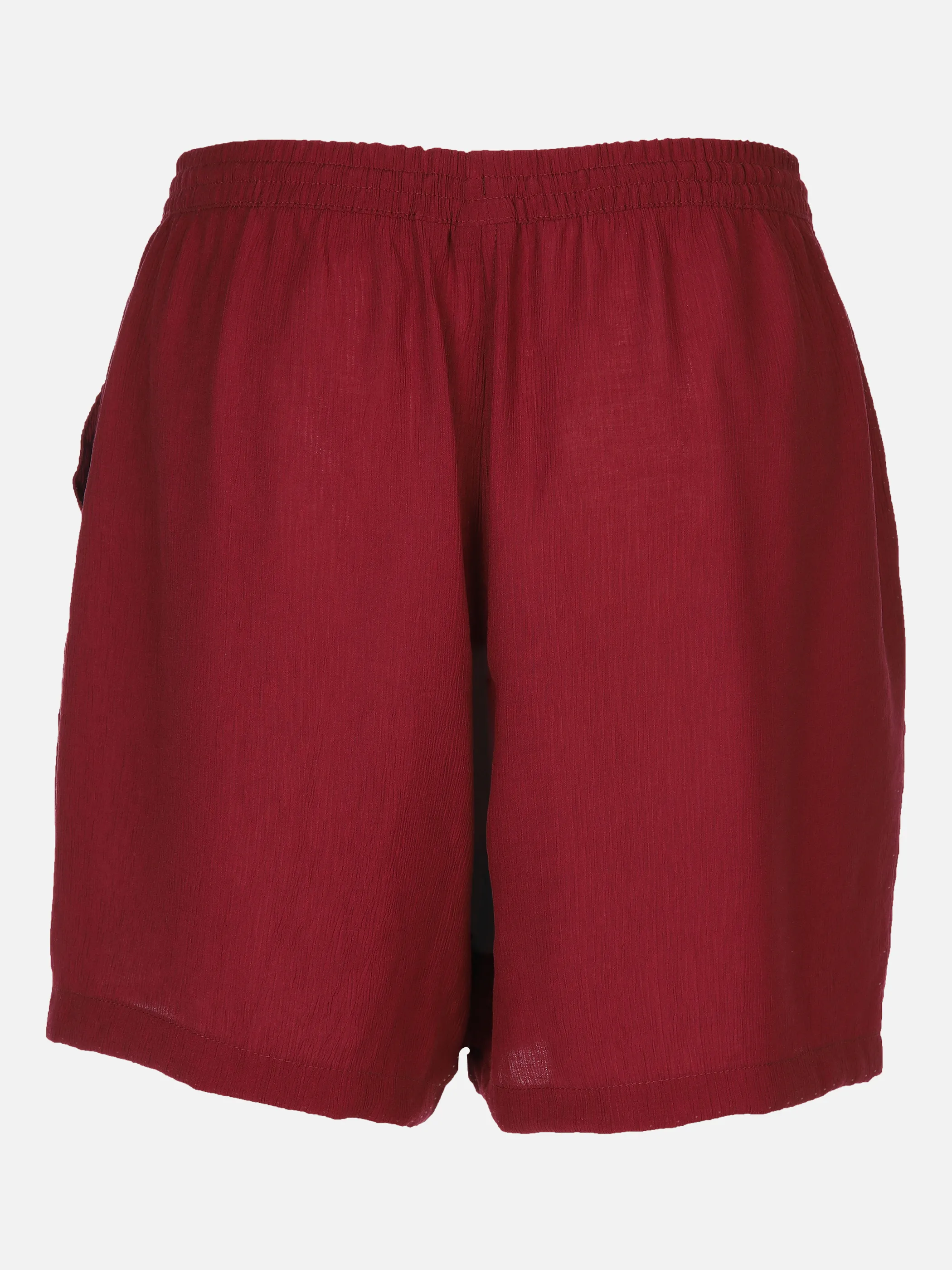 Sure Da-Short m. Knitteroptik Rot 862512 DK CHILI 2