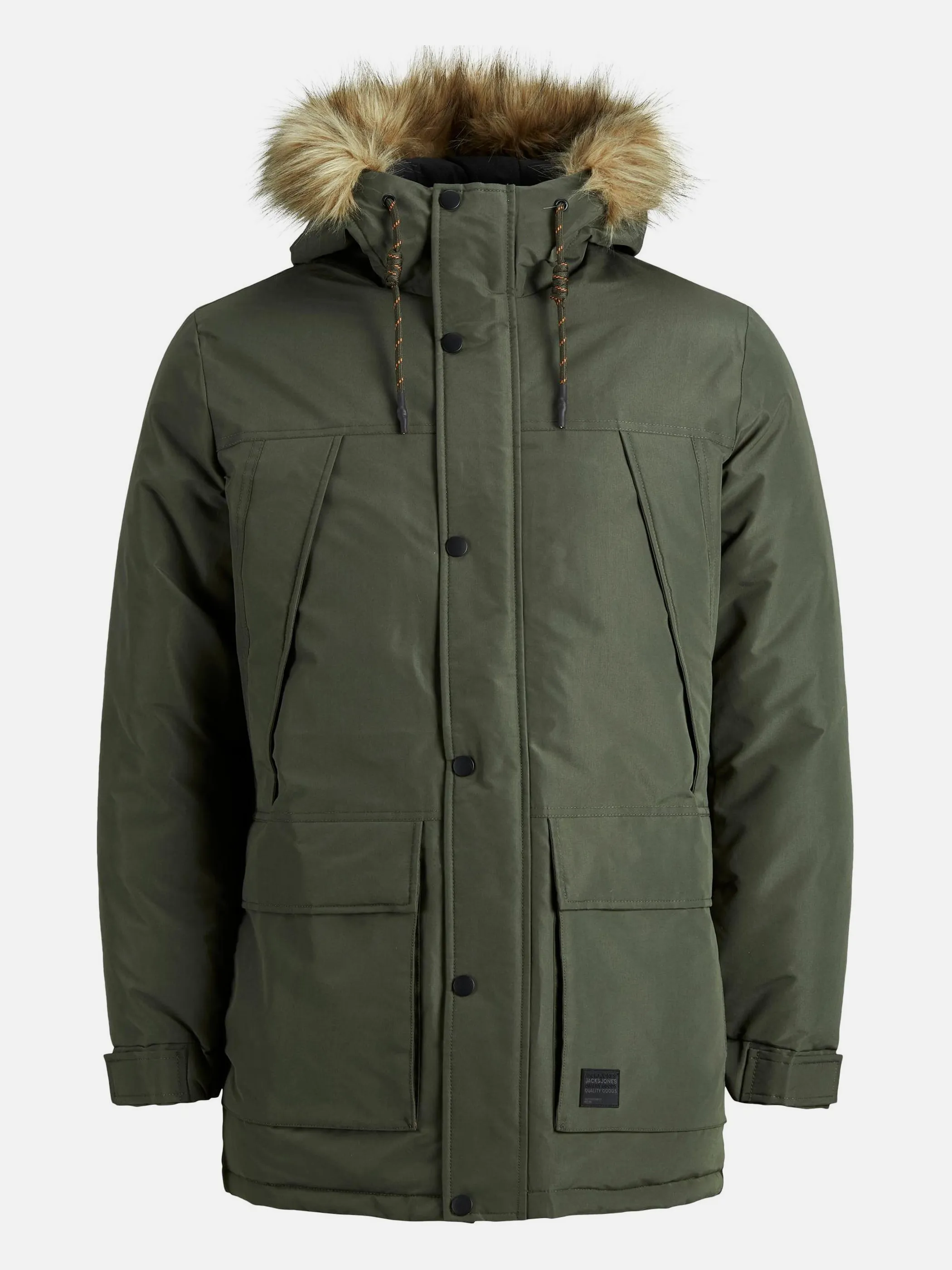 Jack Jones 12190042 JJSUPER PARKA Schwarz 854385 176578 1