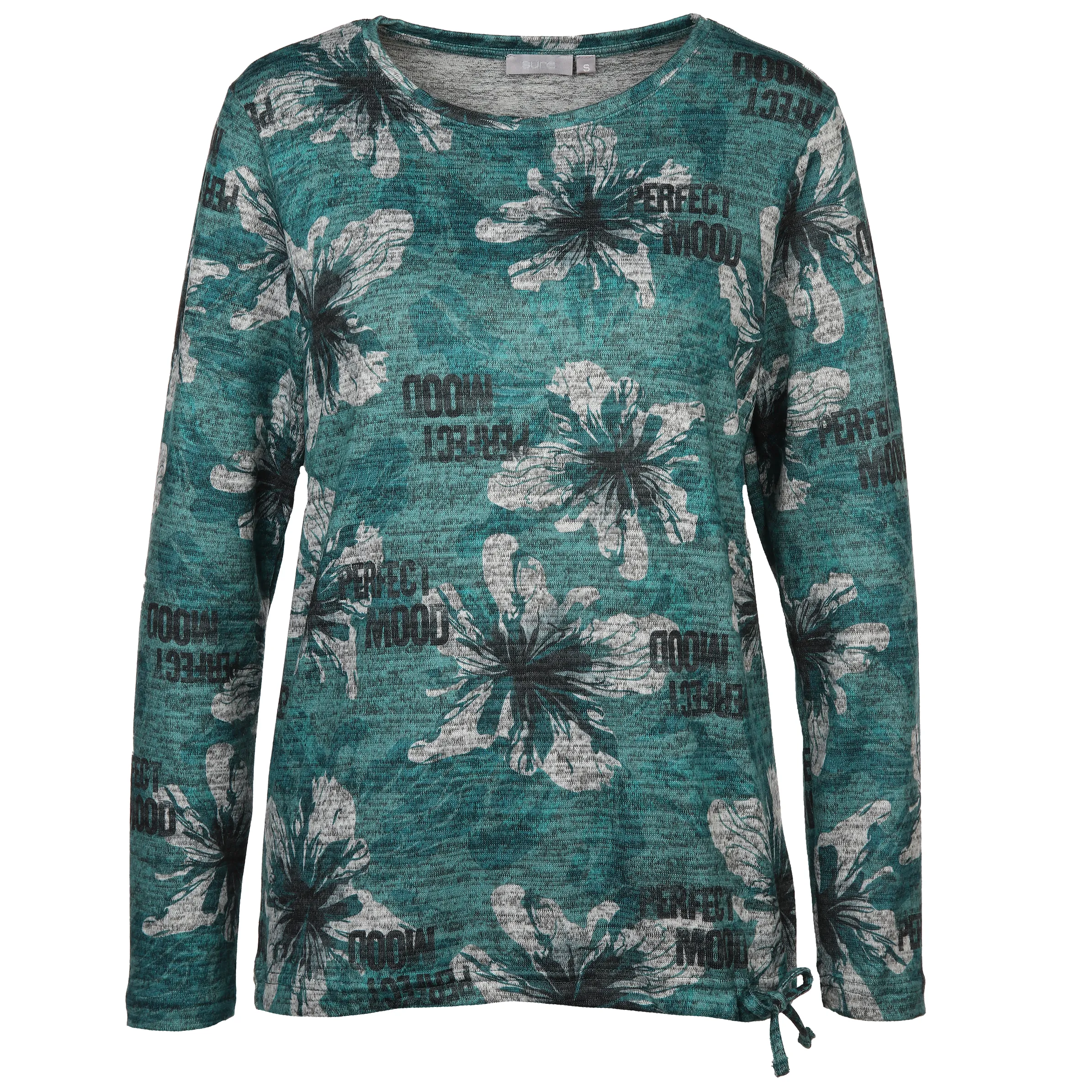 Sure Da-Flauschshirt m. Tunnelzug Türkis 886493 PETROL GEM 1 Sure Da-Flauschshirt m. Tunnelzug Türkis 886493 PETROL GEM 1