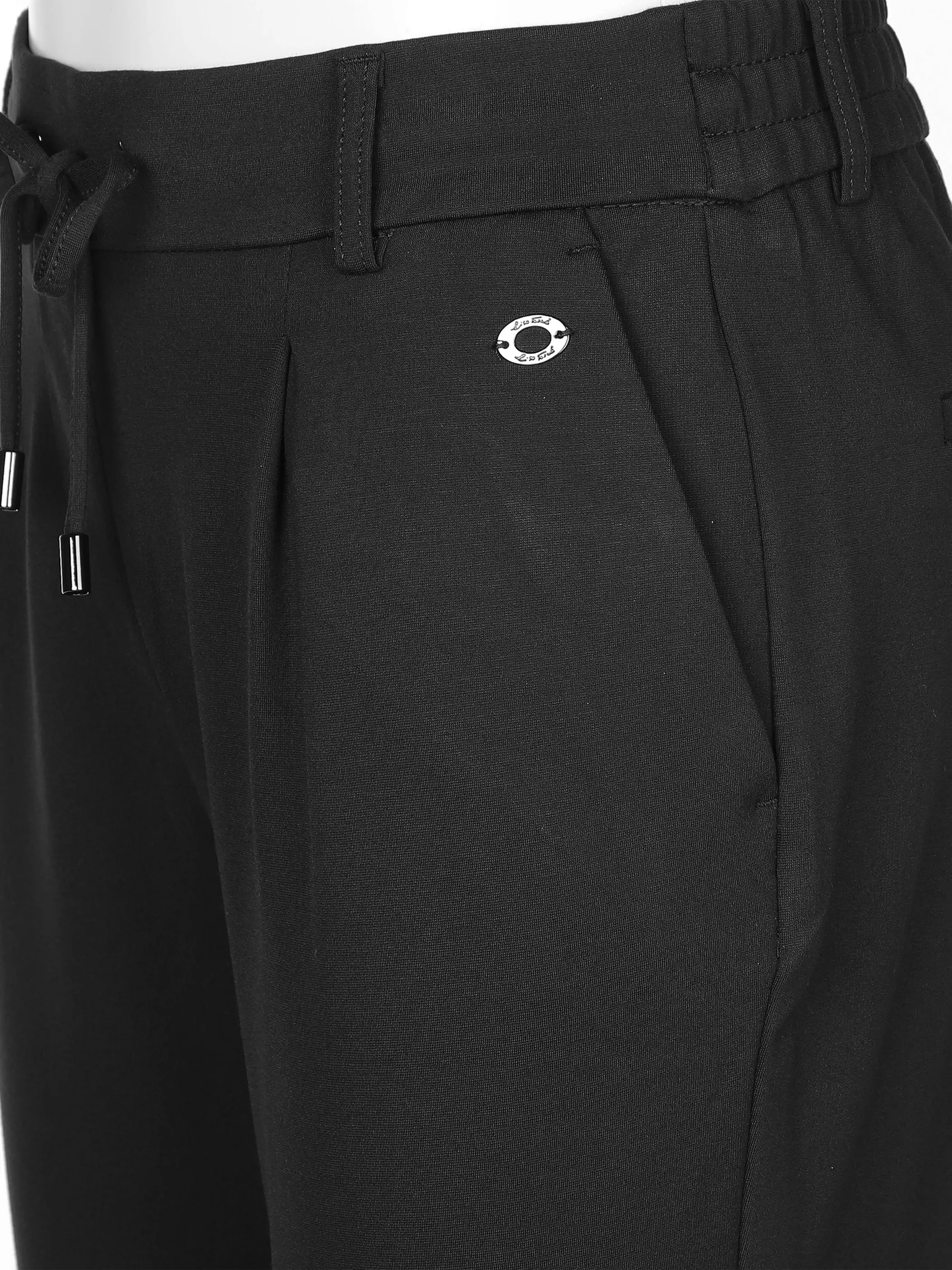 Lisa Tossa Da-City Joggpant m. Bindeband Schwarz 875497 SCHWARZ 4